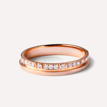 Saige Wedding Diamond Ring - Female - 2