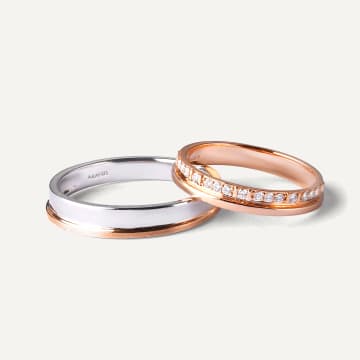 Saige Wedding Diamond Ring - Female - 3
