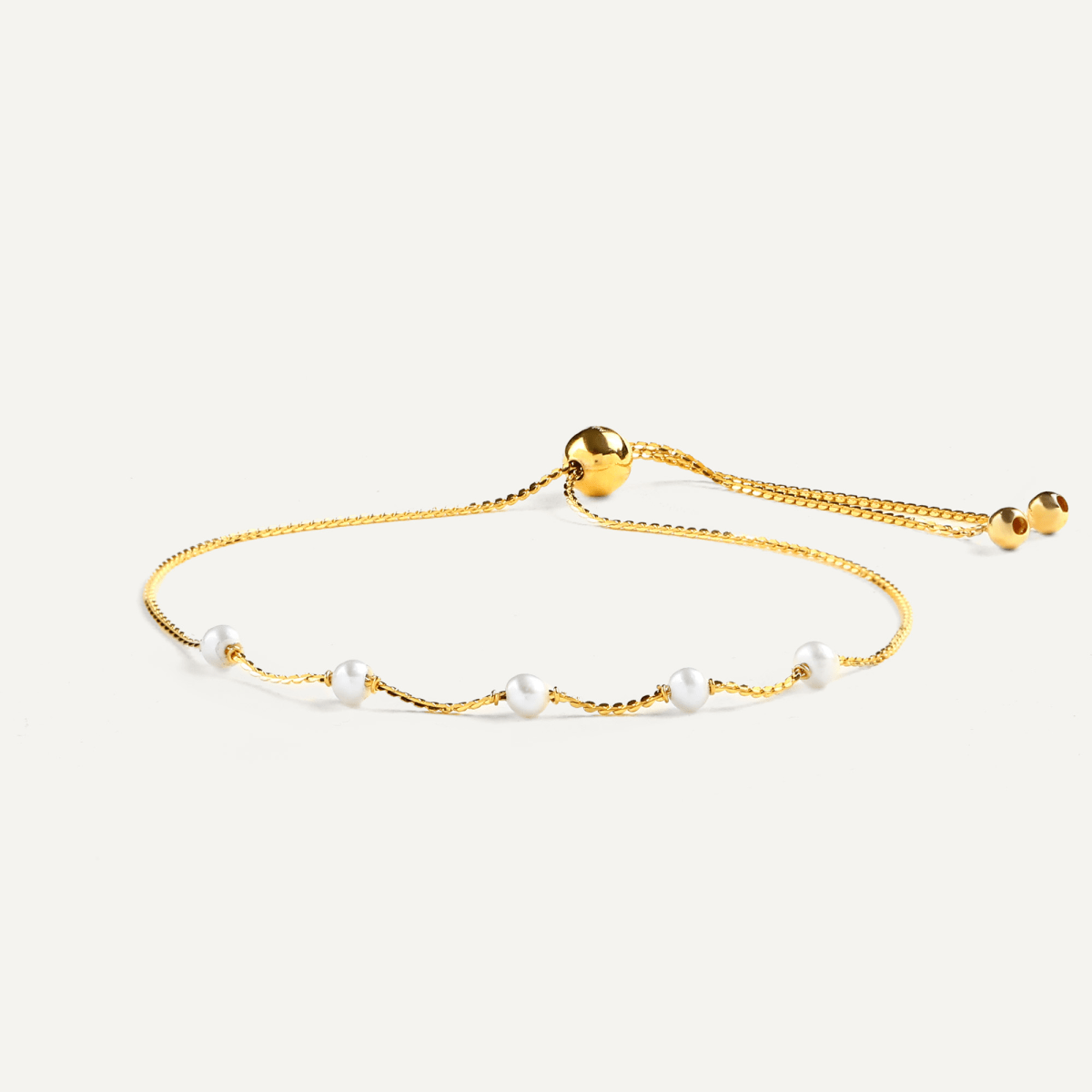 Cerelia Pearl Gold Bracelet  - 2