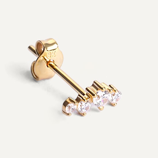 Vela Gold Earrings - 3