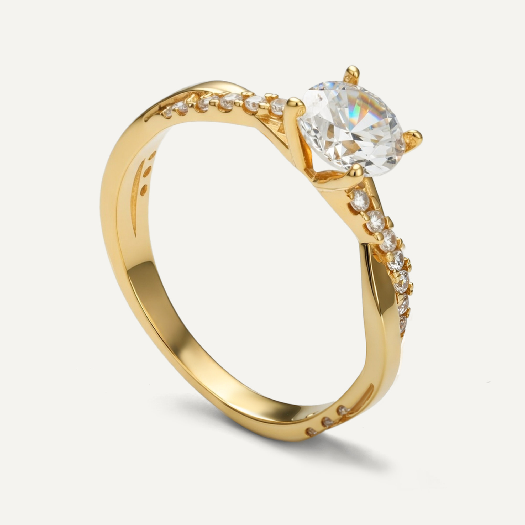 Aurelia Gold Ring  - 3