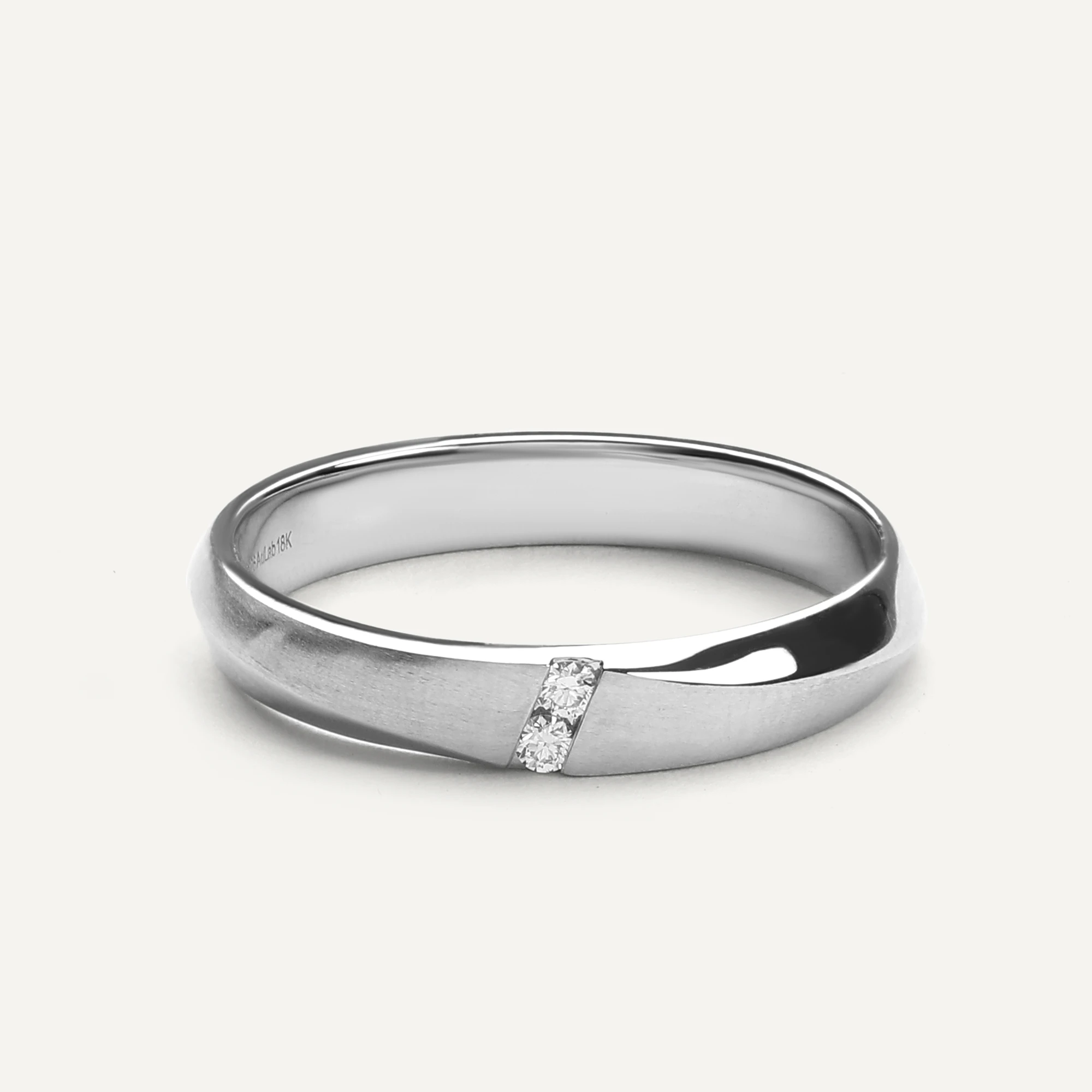 Valetta Wedding Diamond Ring - Female - 1