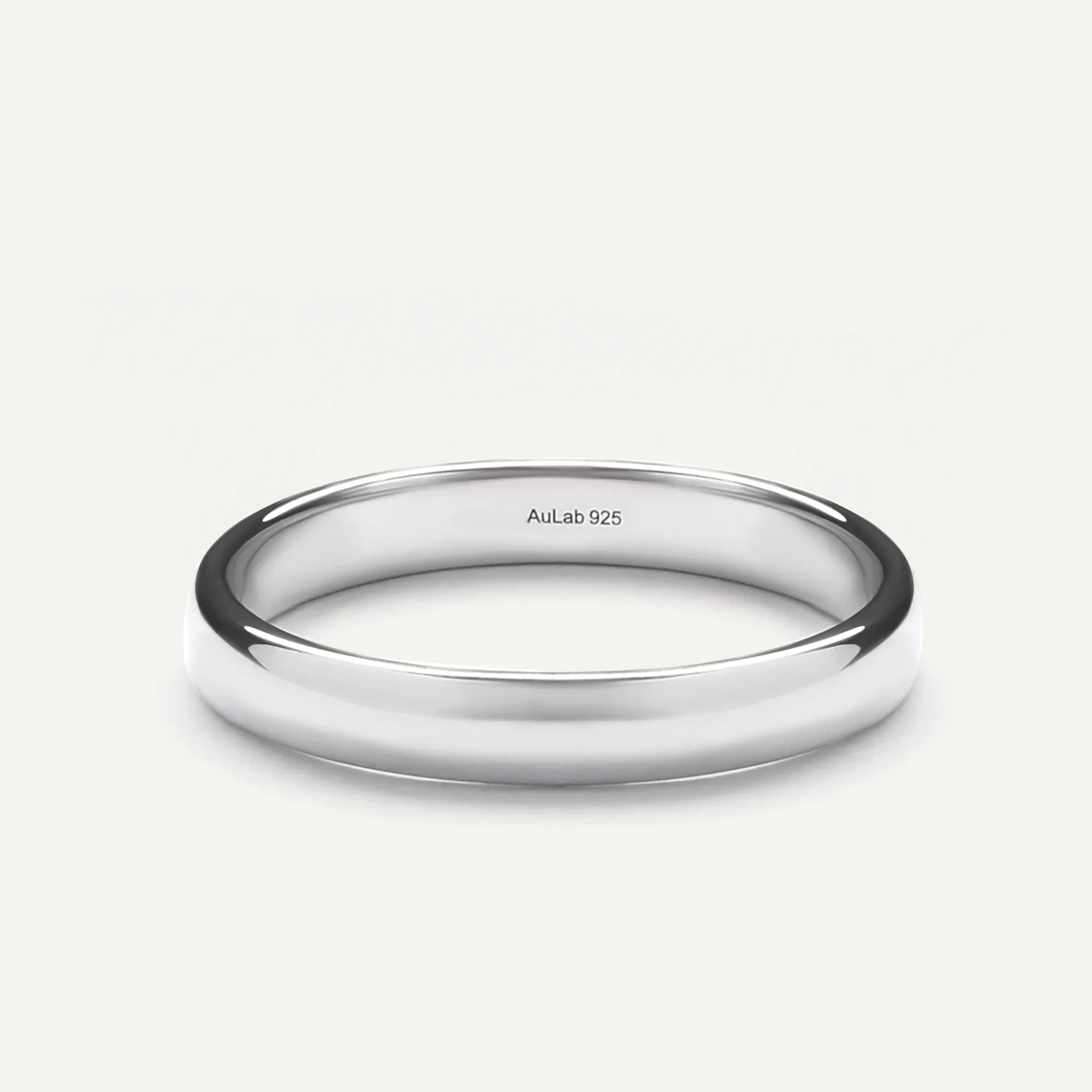 Laurent Wedding Ring - Male - 1