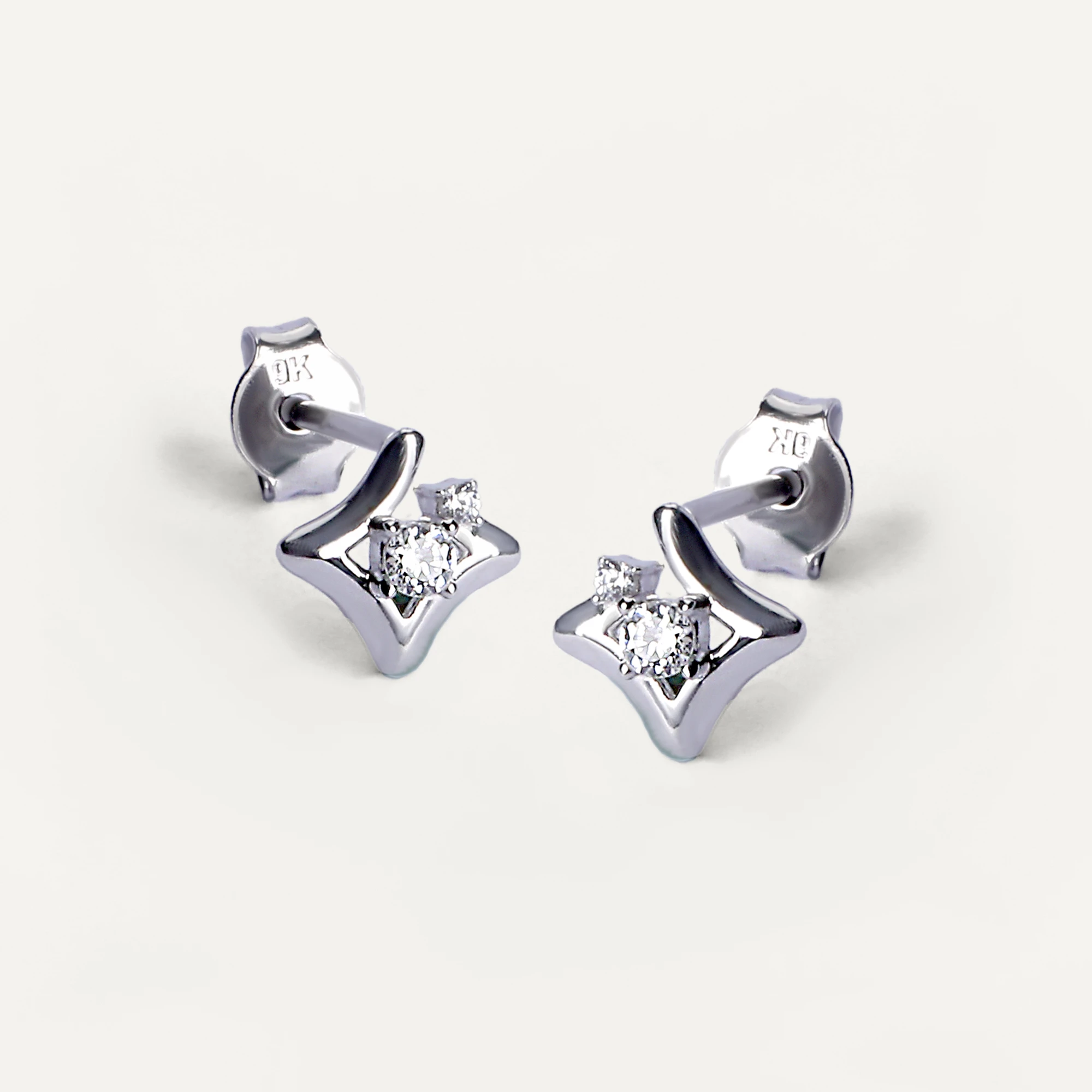 Estrella Gold Earrings - 1
