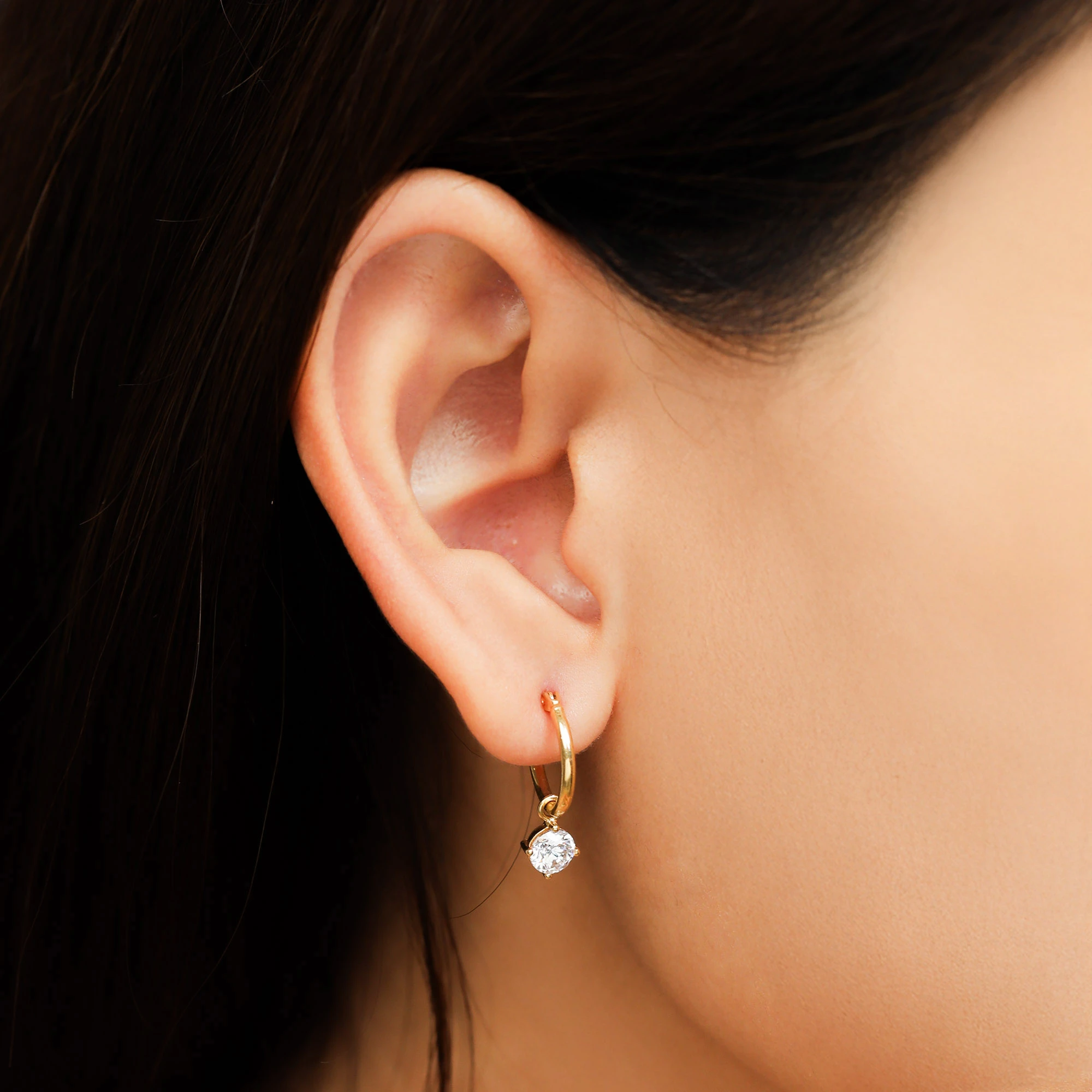 Chessy Gold Earrings - 3