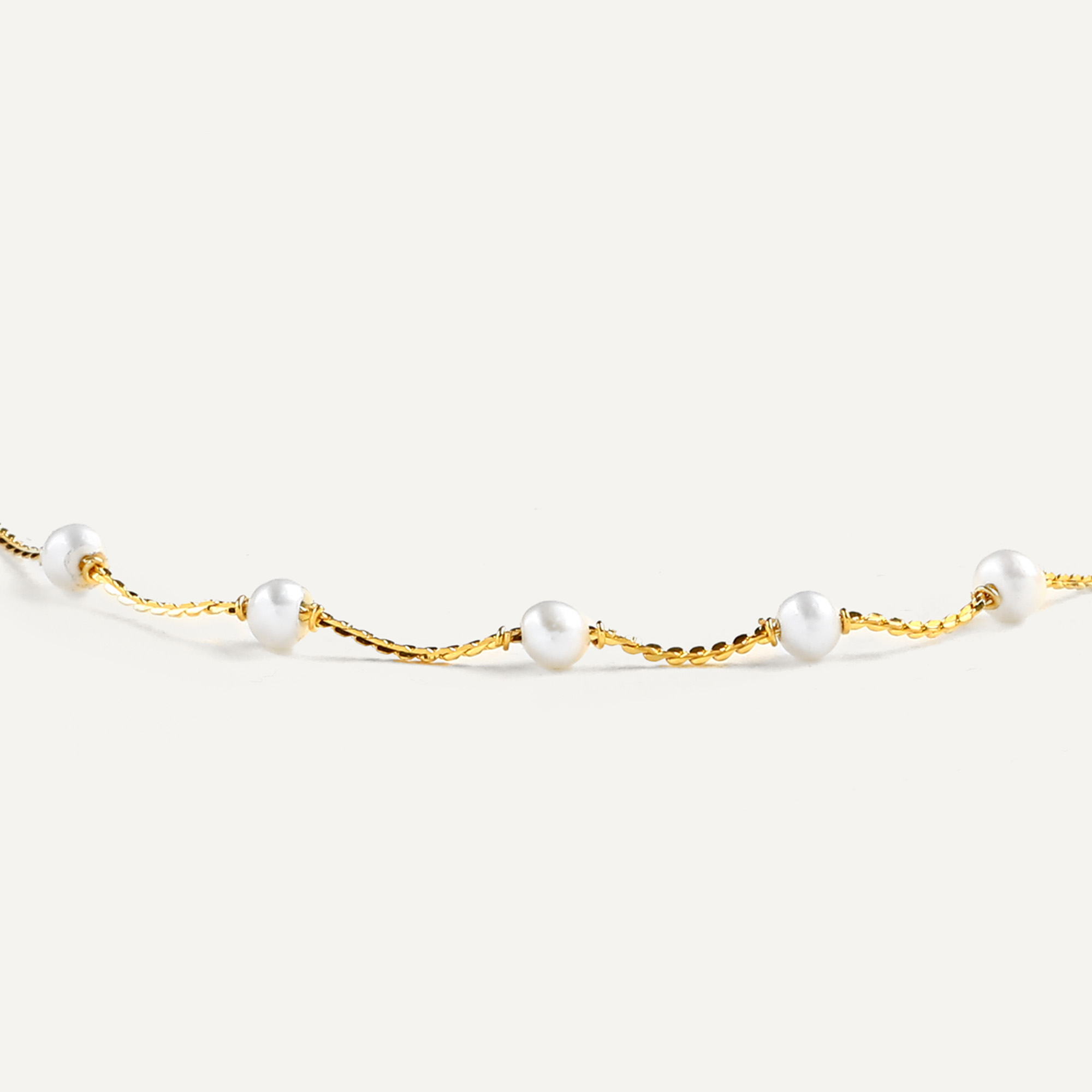 Cerelia Pearl Gold Bracelet  - 4