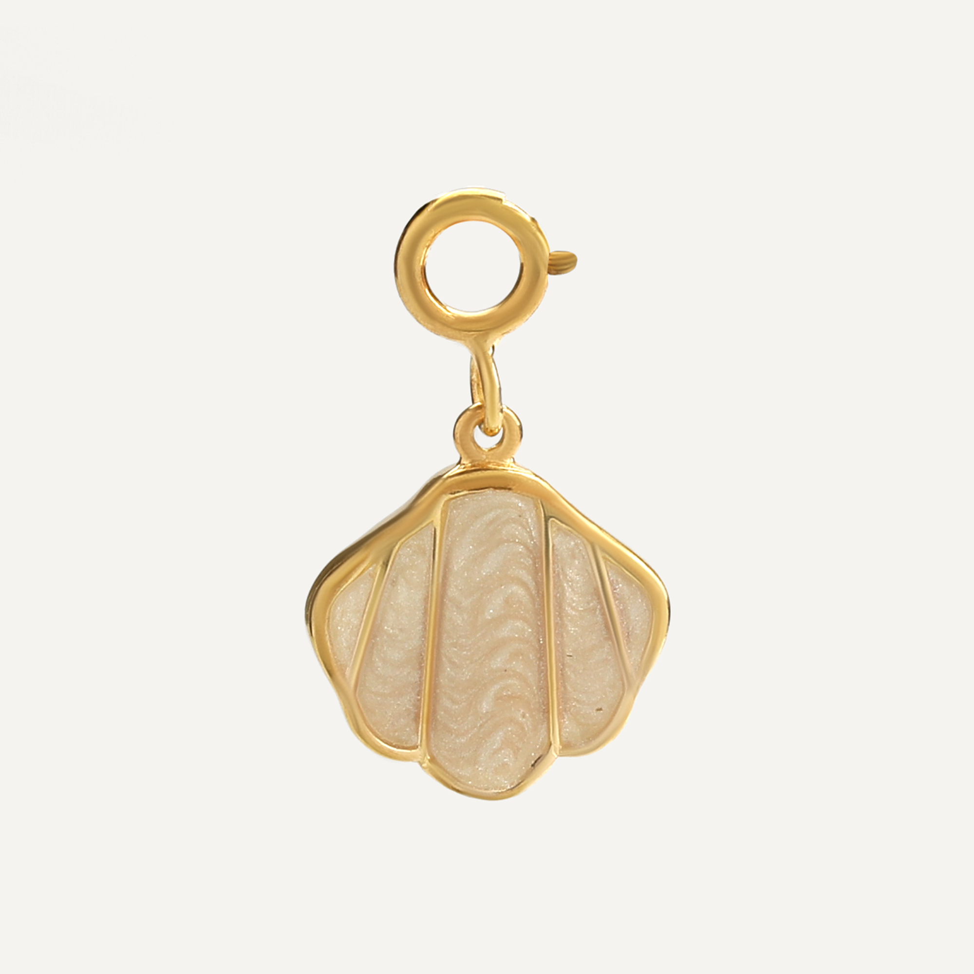 Sea Shell Gold Charm | Aurum Lab