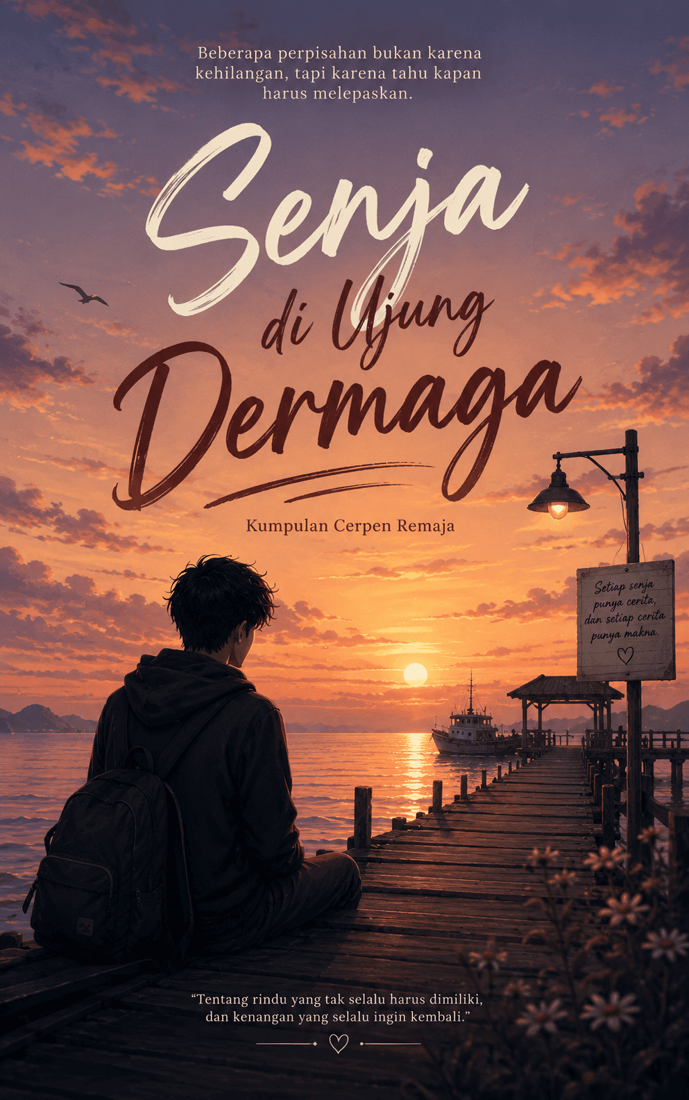 Senja di Ujung Dermaga