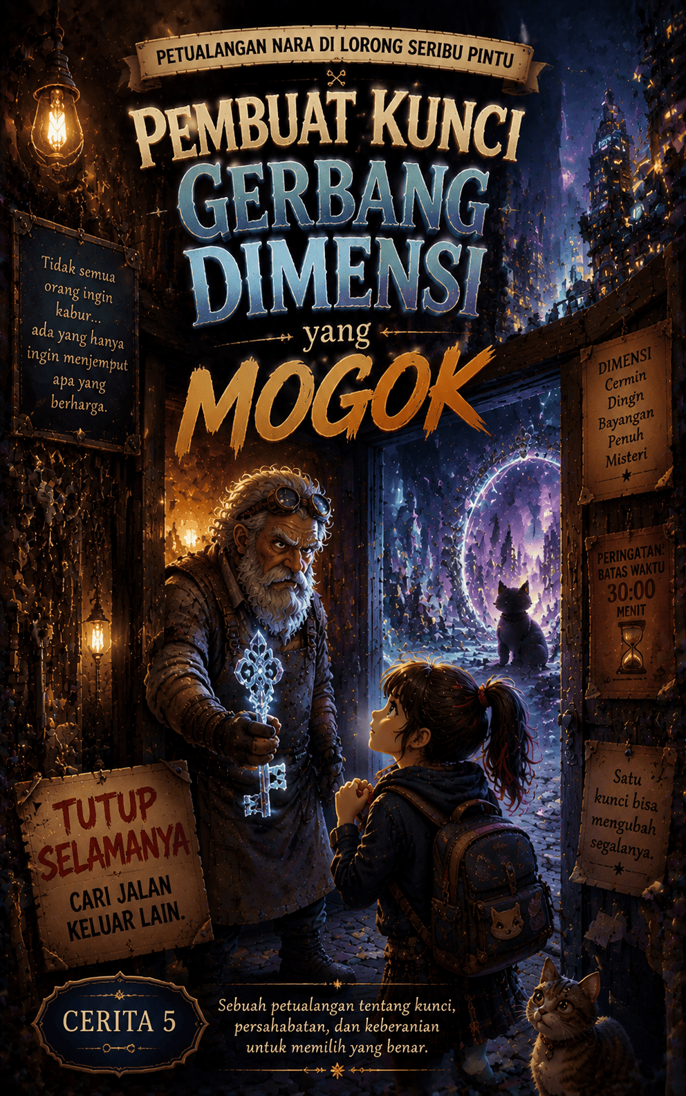 Pembuat Kunci Gerbang Dimensi yang Mogok 