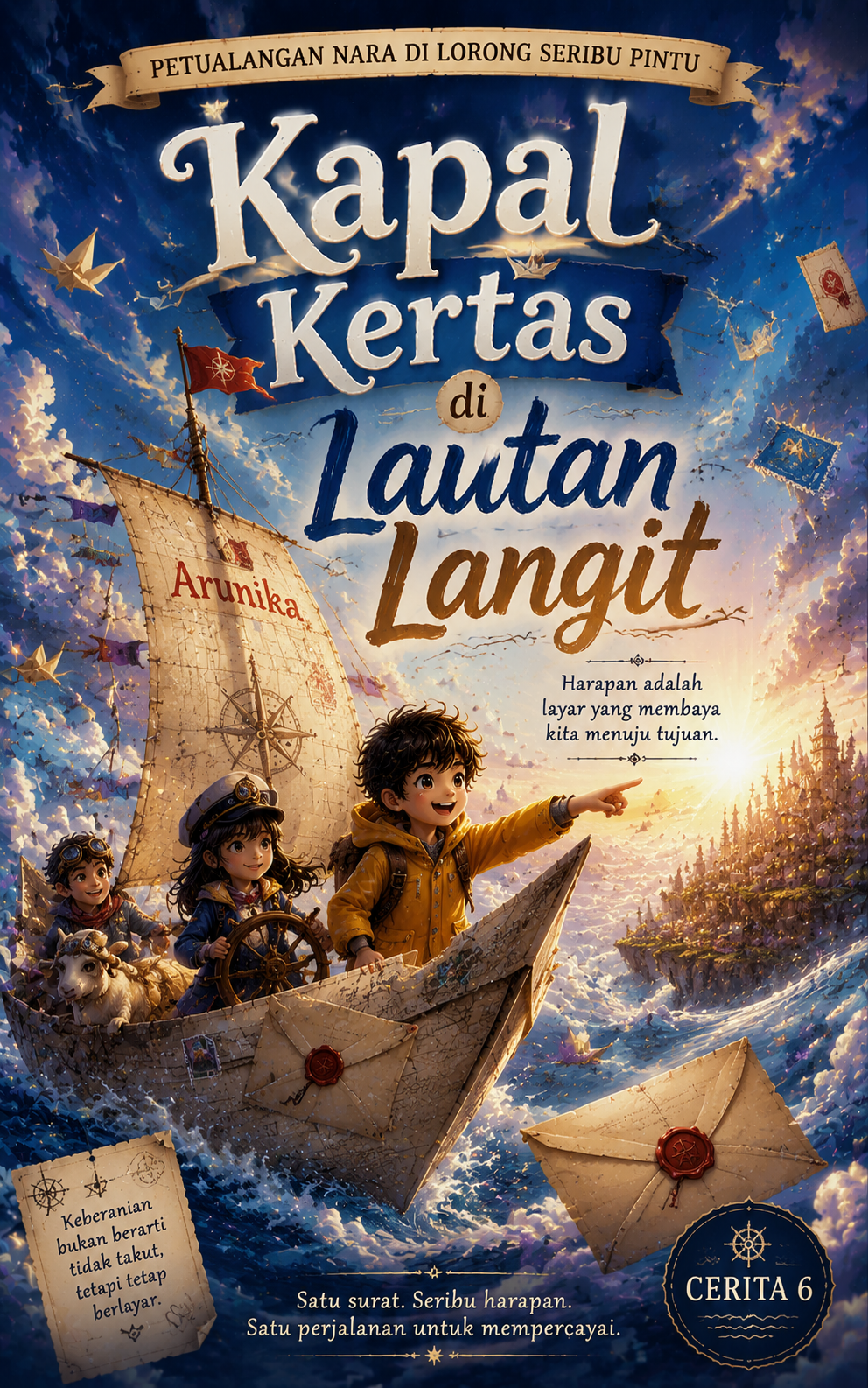 Kapal Kertas di Lautan Langit