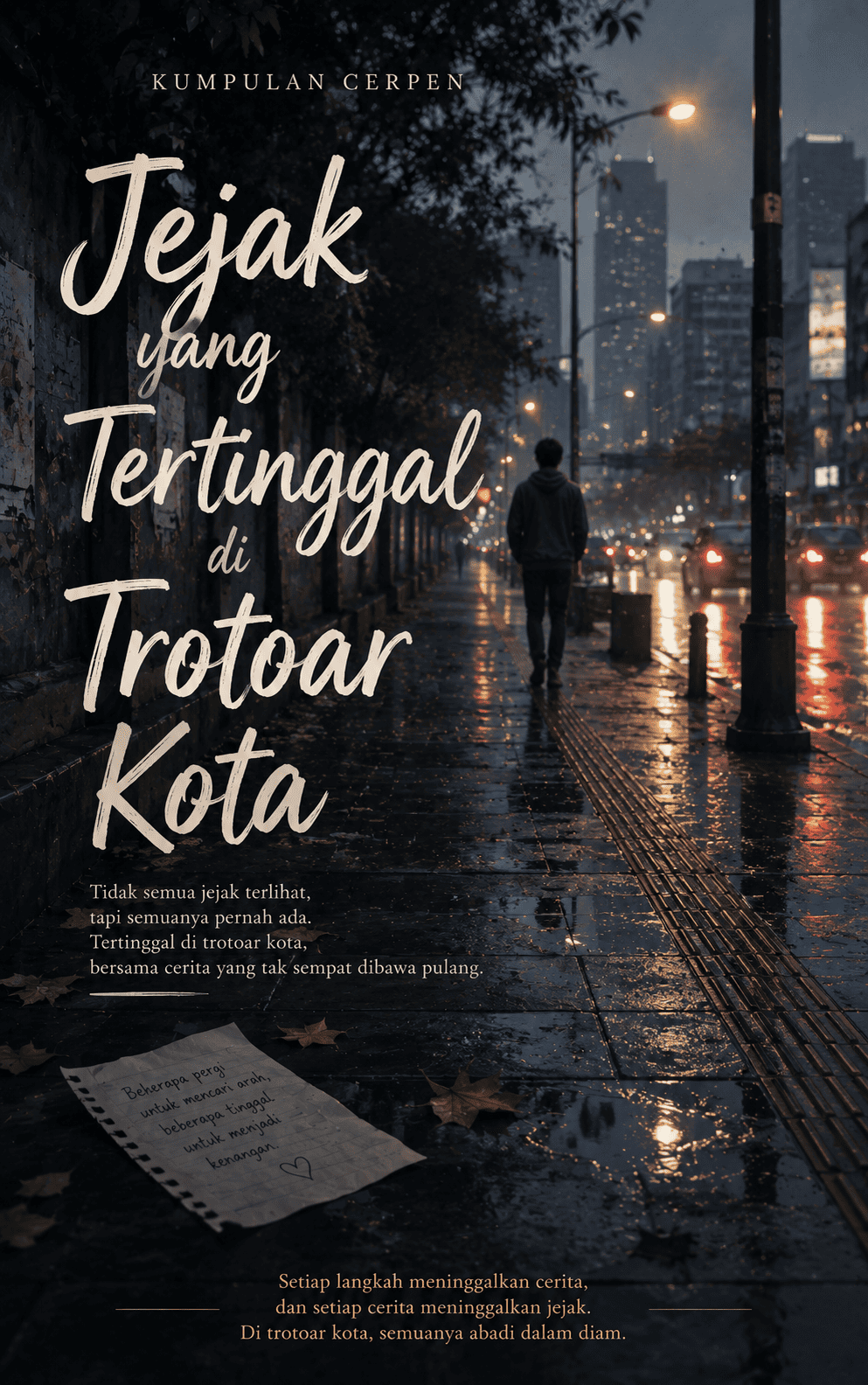 Jejak yang Tertinggal di Trotoar Kota