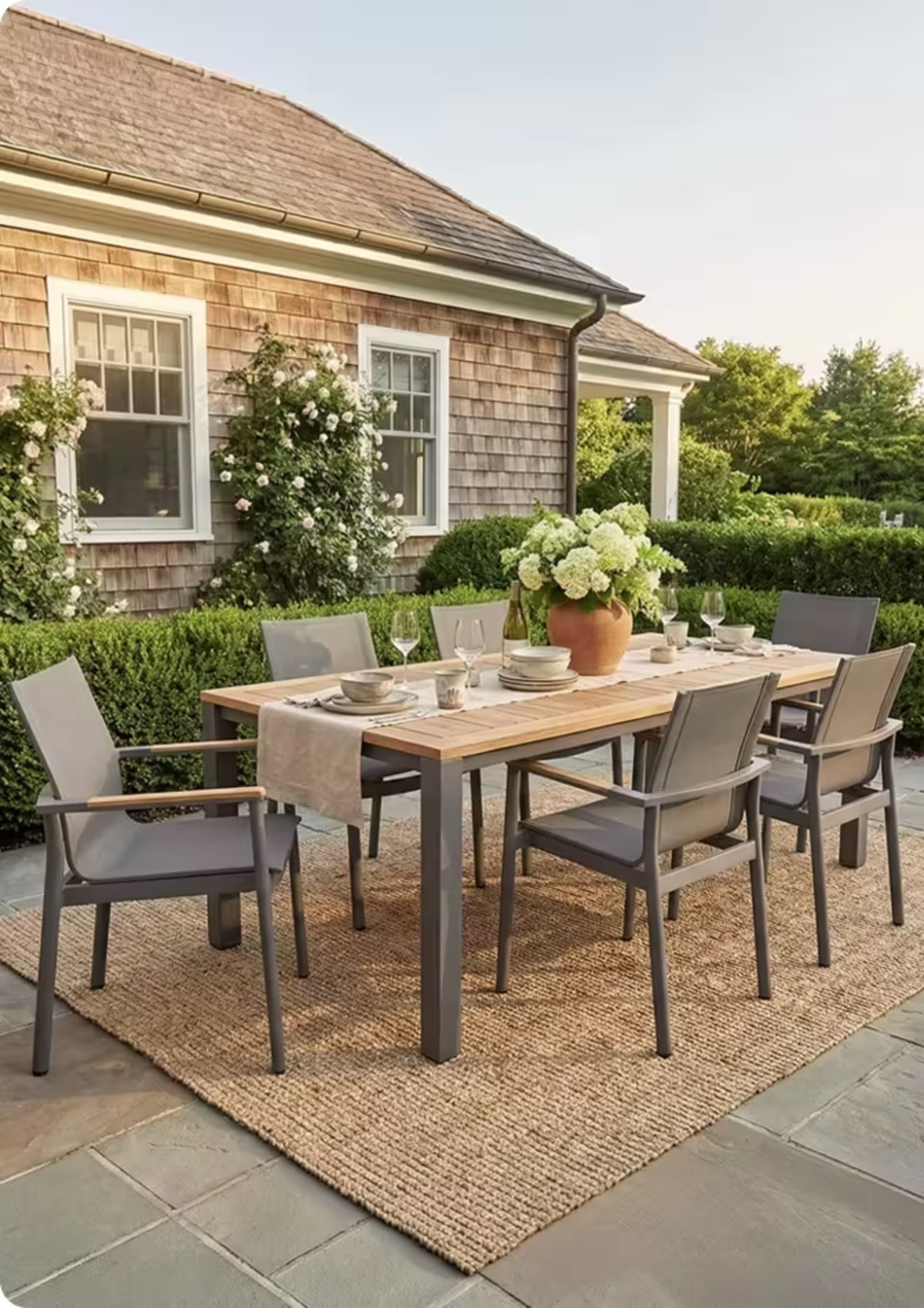 Now on Authenteak.com Shop the POVL Elvia Chair