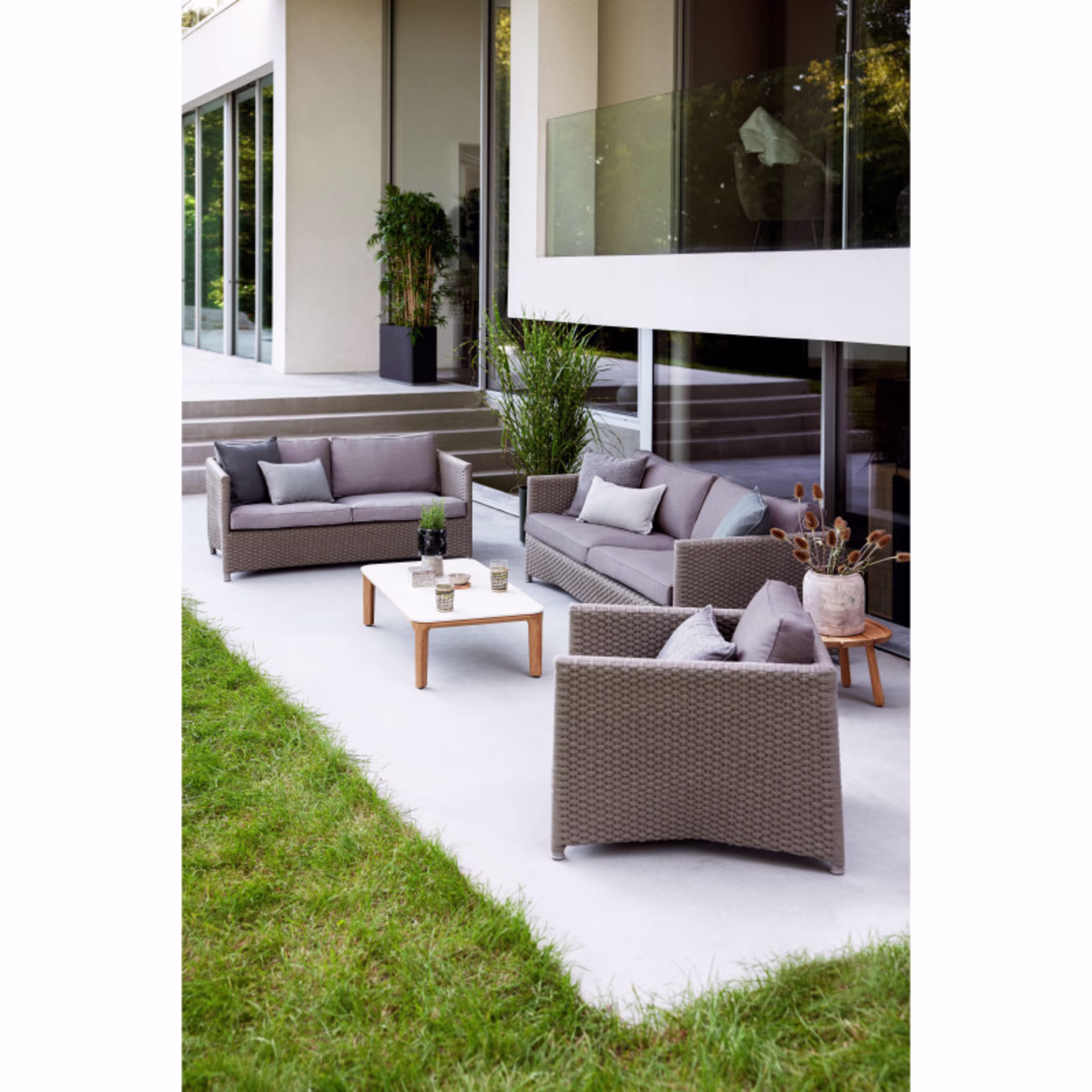 Cane-line Diamond Soft Rope 3-Seater Sofa