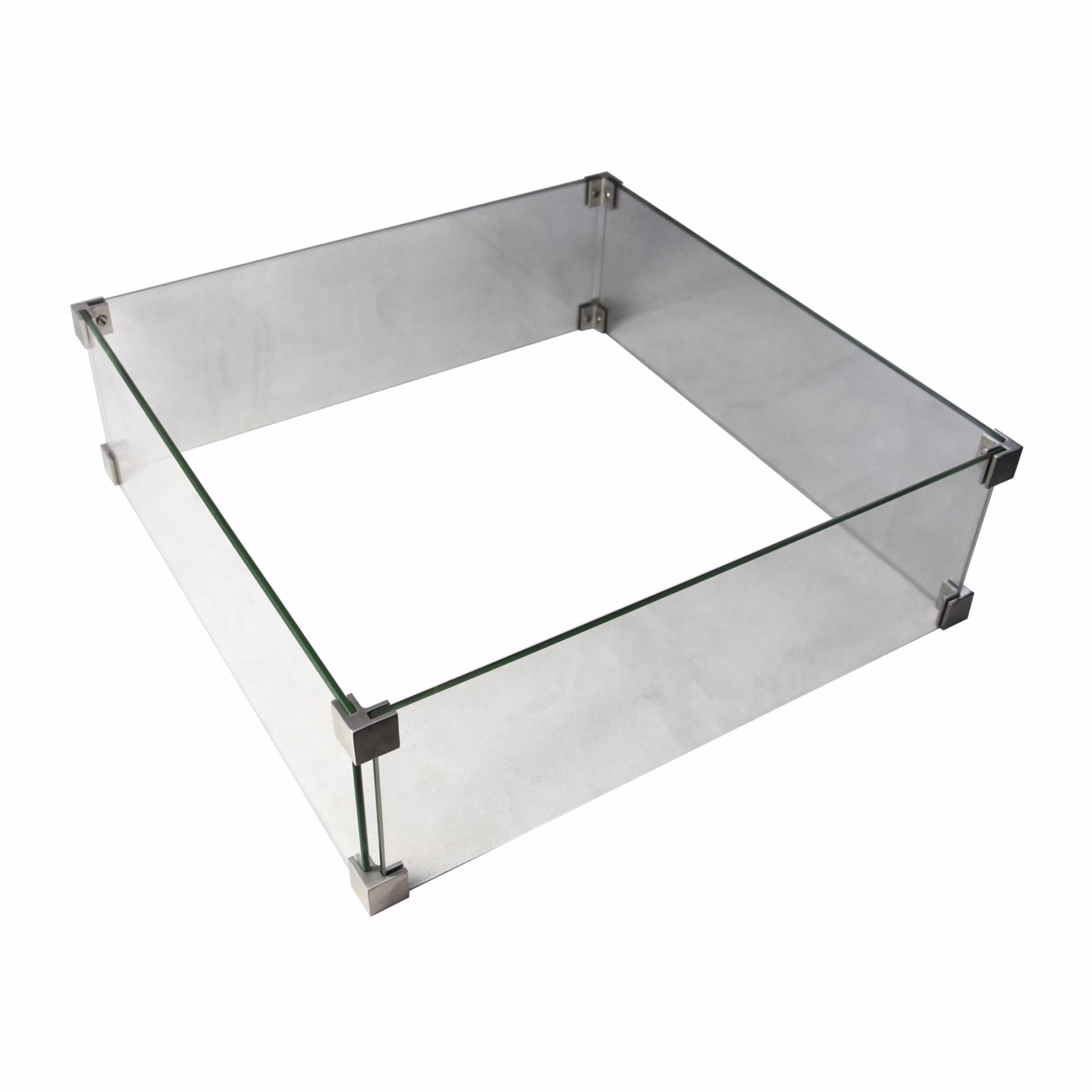 Elementi 22" Square Fire Pit Wind Screen