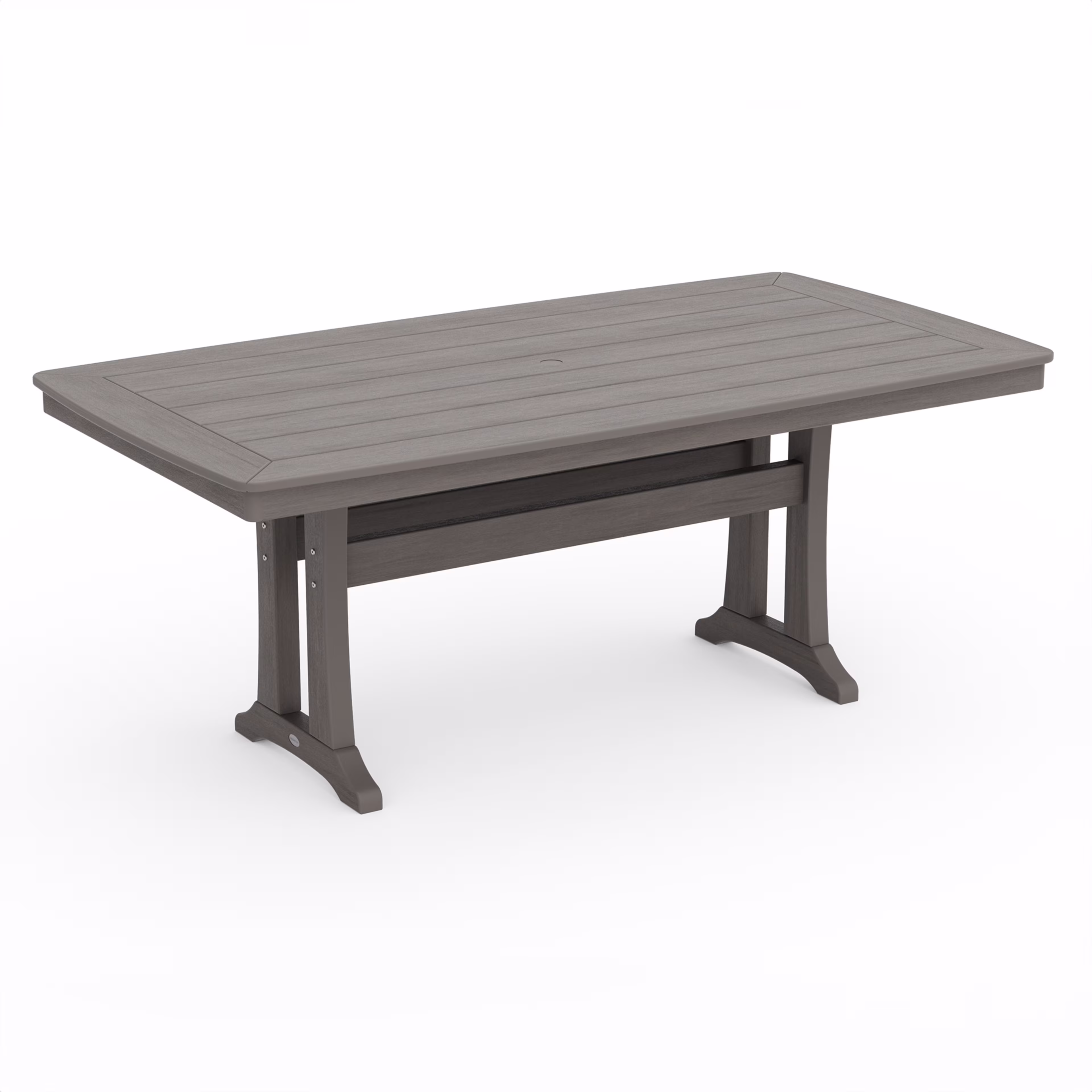 Polywood Nautical Trestle 73" Rectangular Dining Table