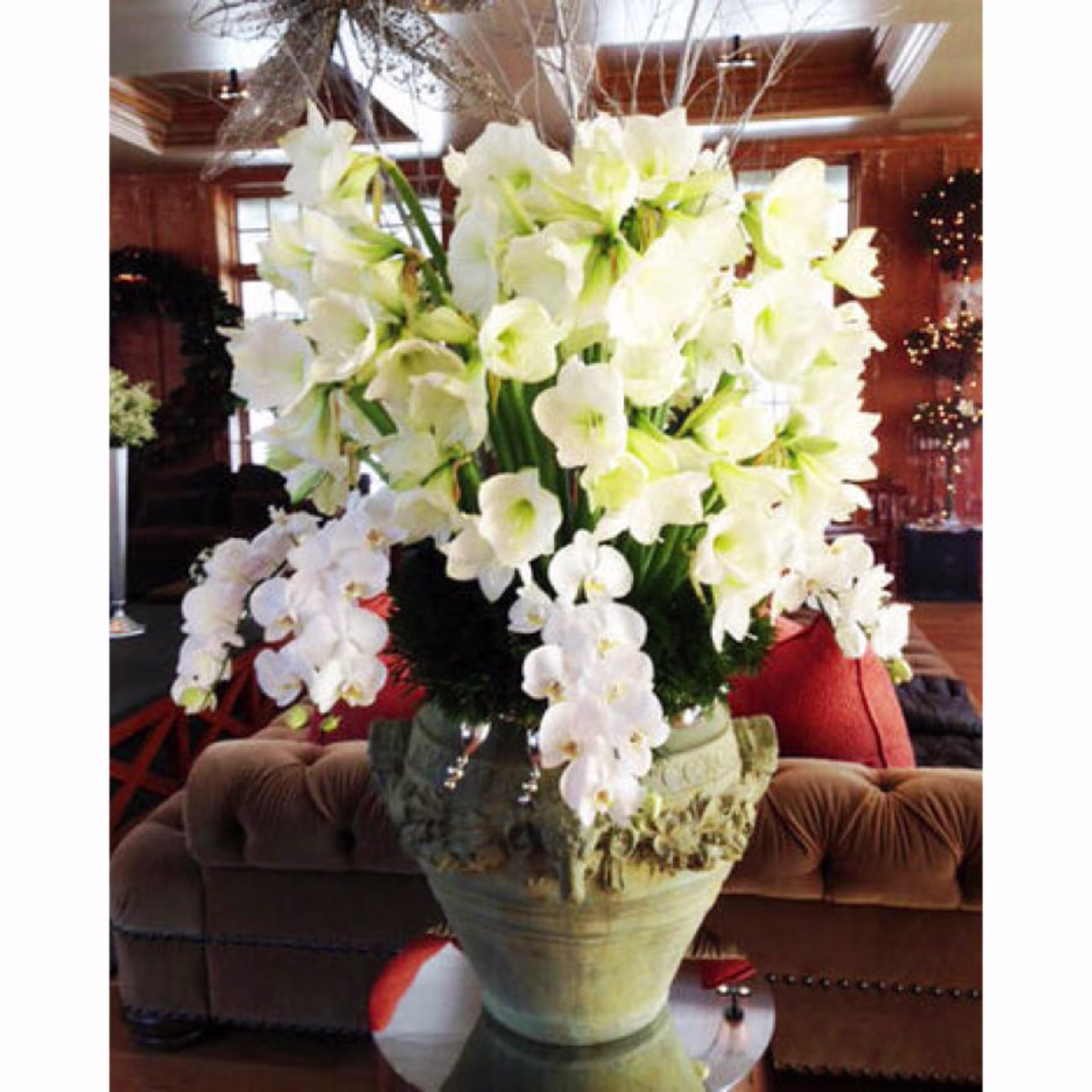 Capital Garden Rams Head 25" Rounded Fiberglass Urn Planter