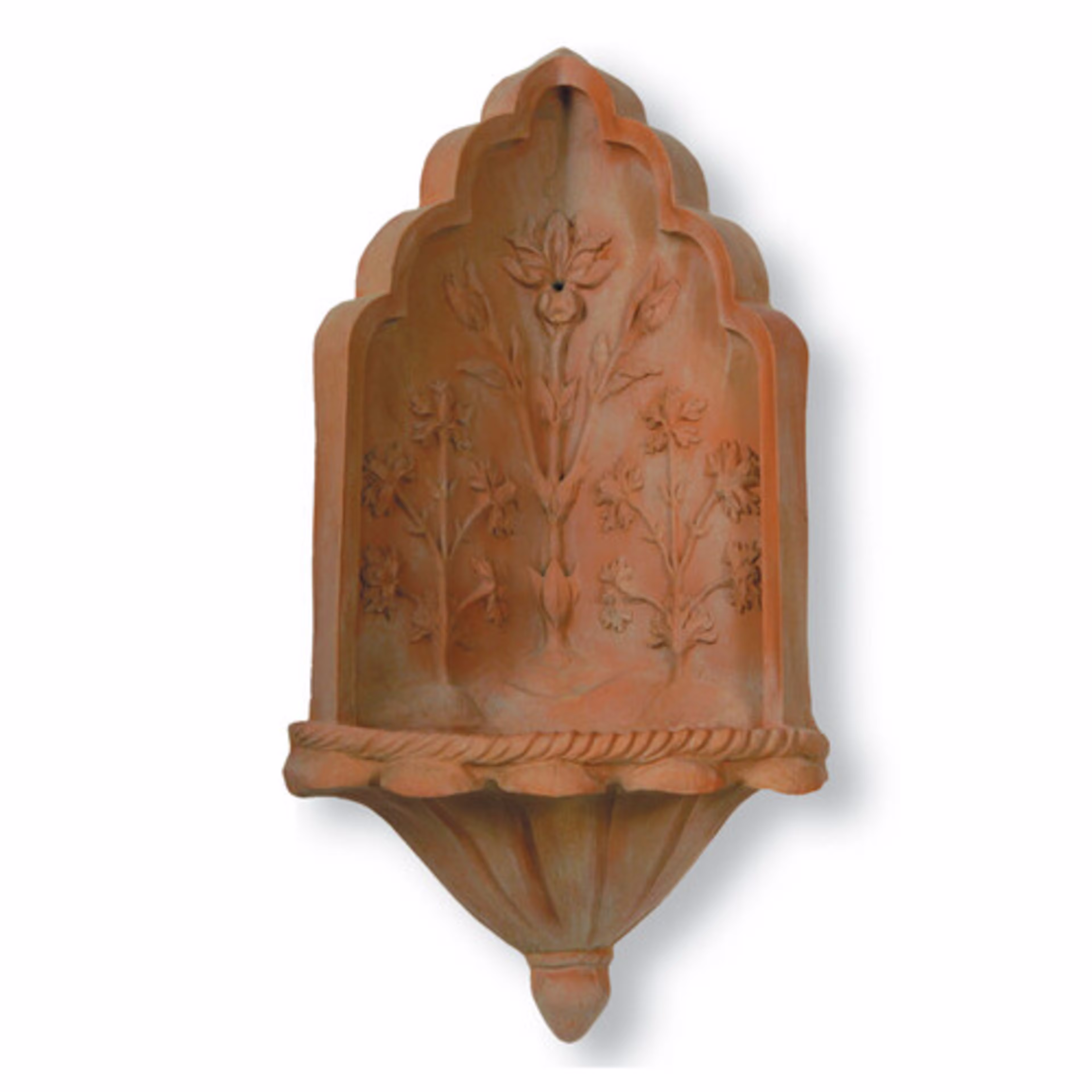 Capital Garden Taj Fiberglass Outdoor Corner Water Fountain