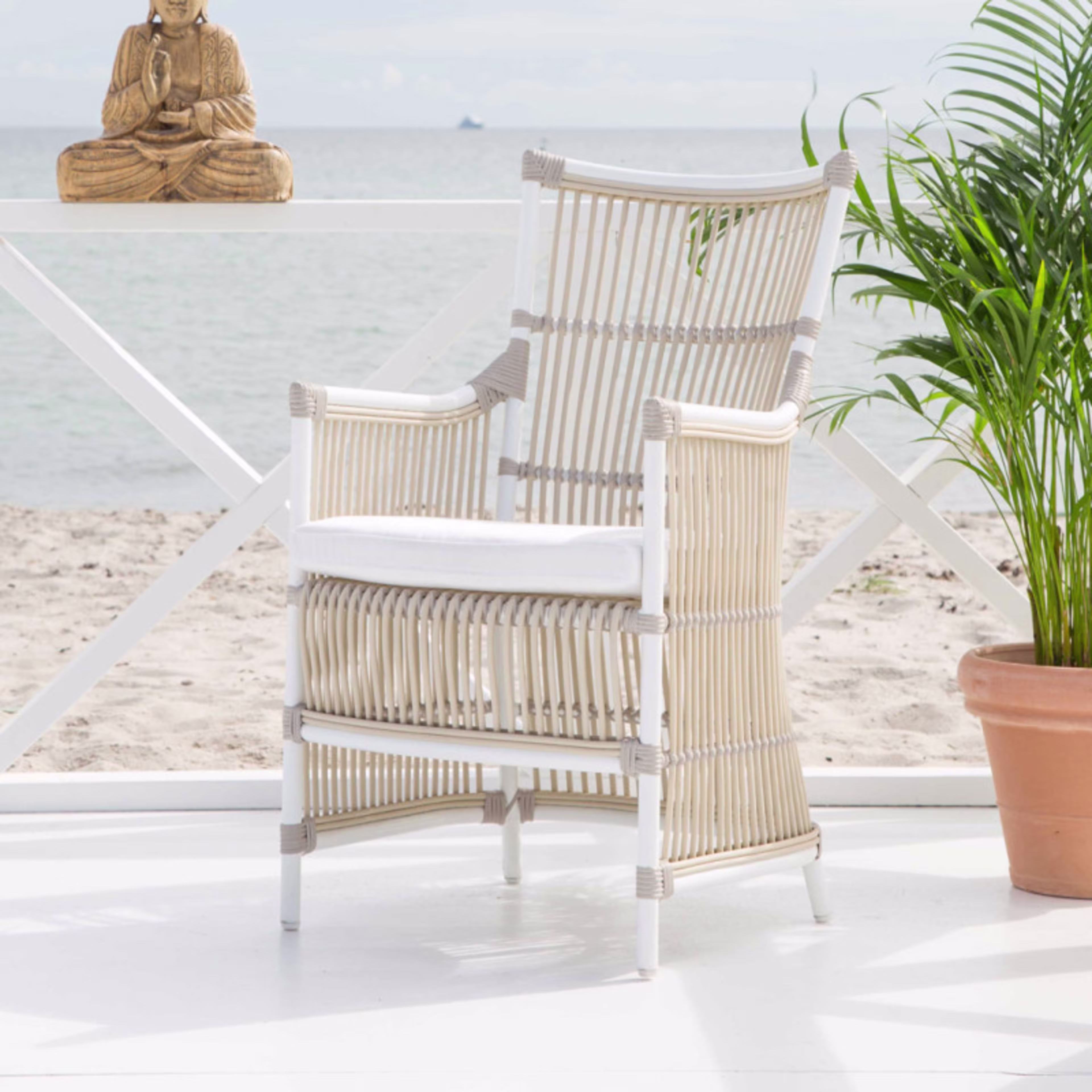Sika Design Exterior Davinci AluRattan Dining Armchair