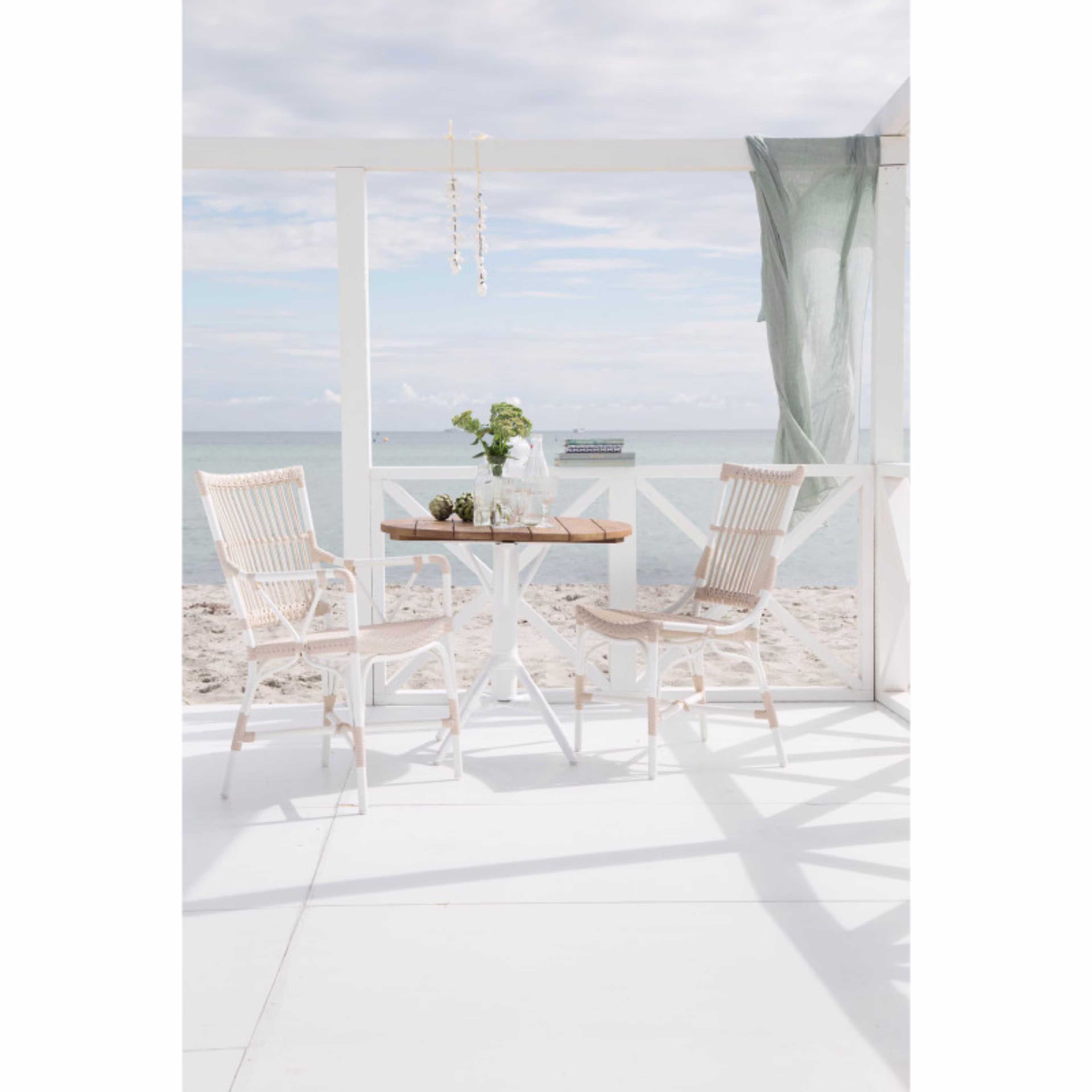 Sika Design Exterior Piano AluRattan Dining Side Chair