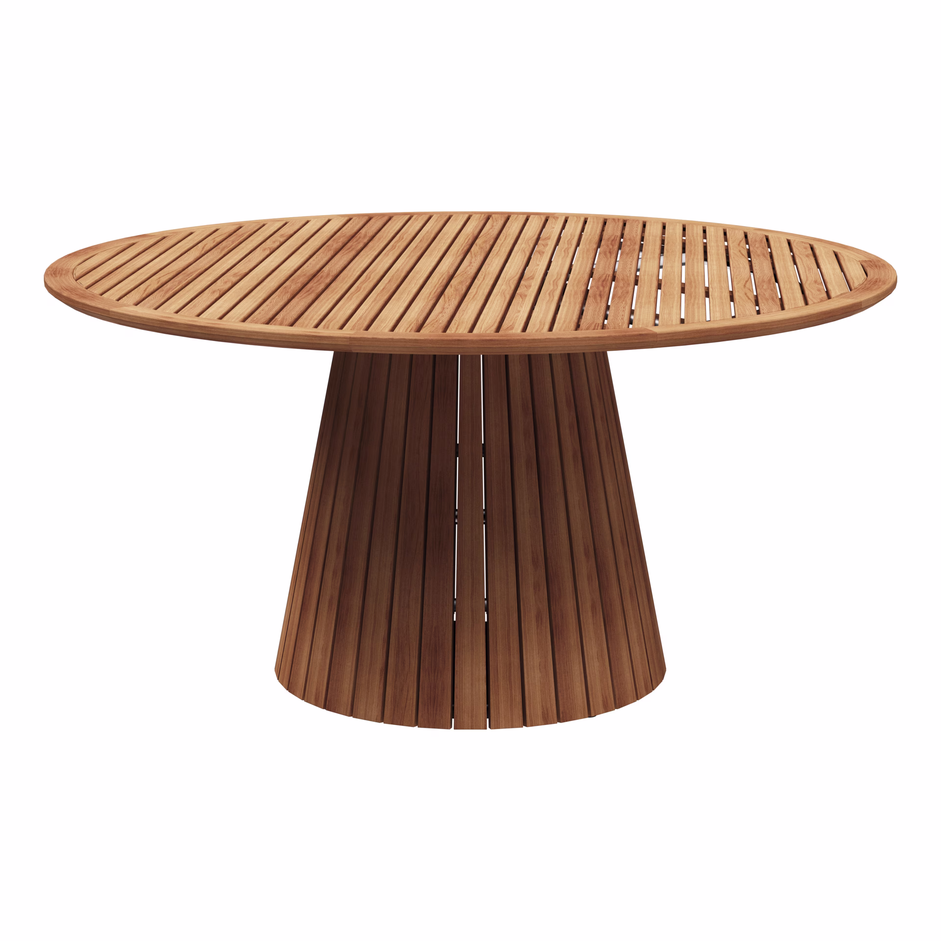 Gloster Whirl 59" Teak Round Dining Table