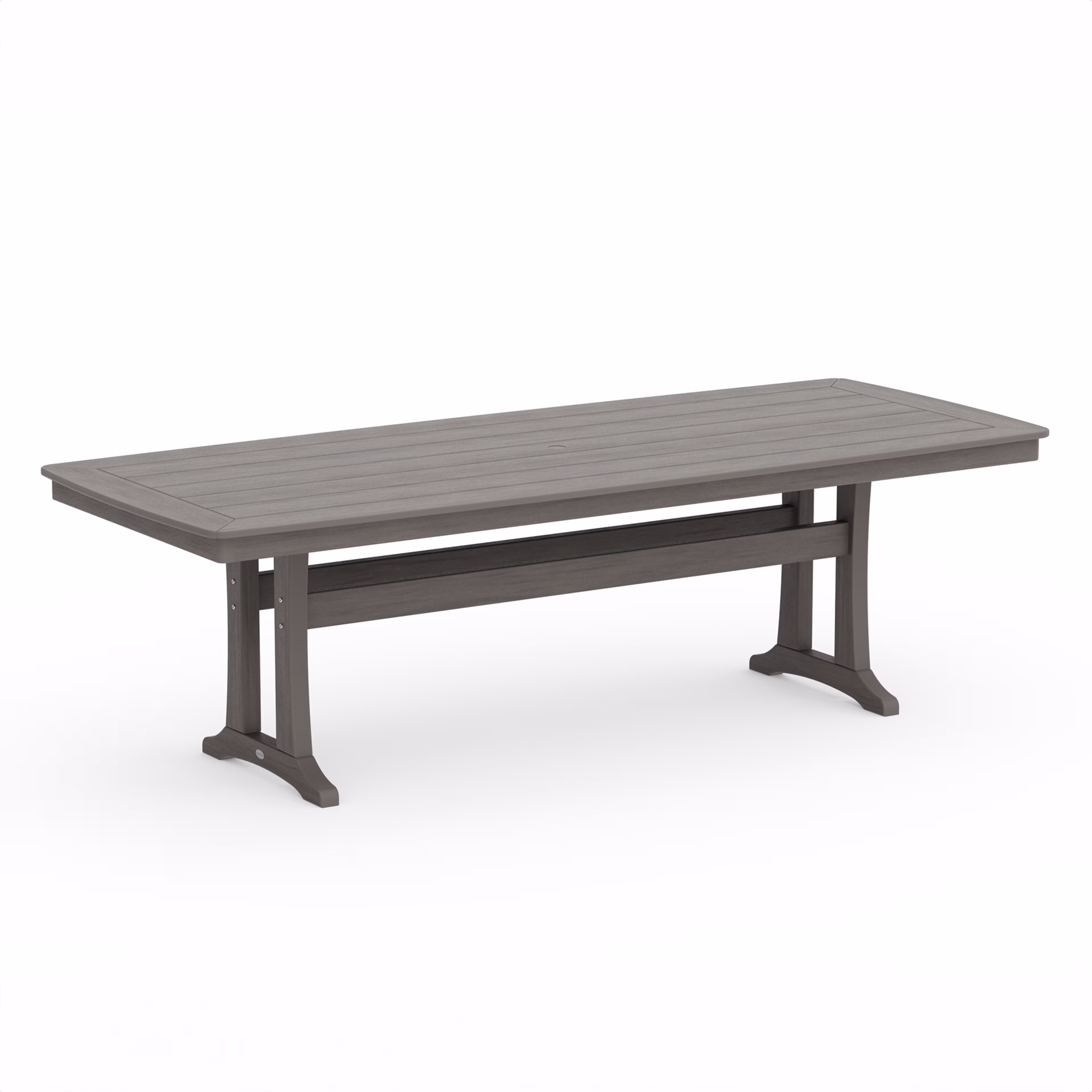 Polywood Nautical Trestle 97" Rectangular Dining Table