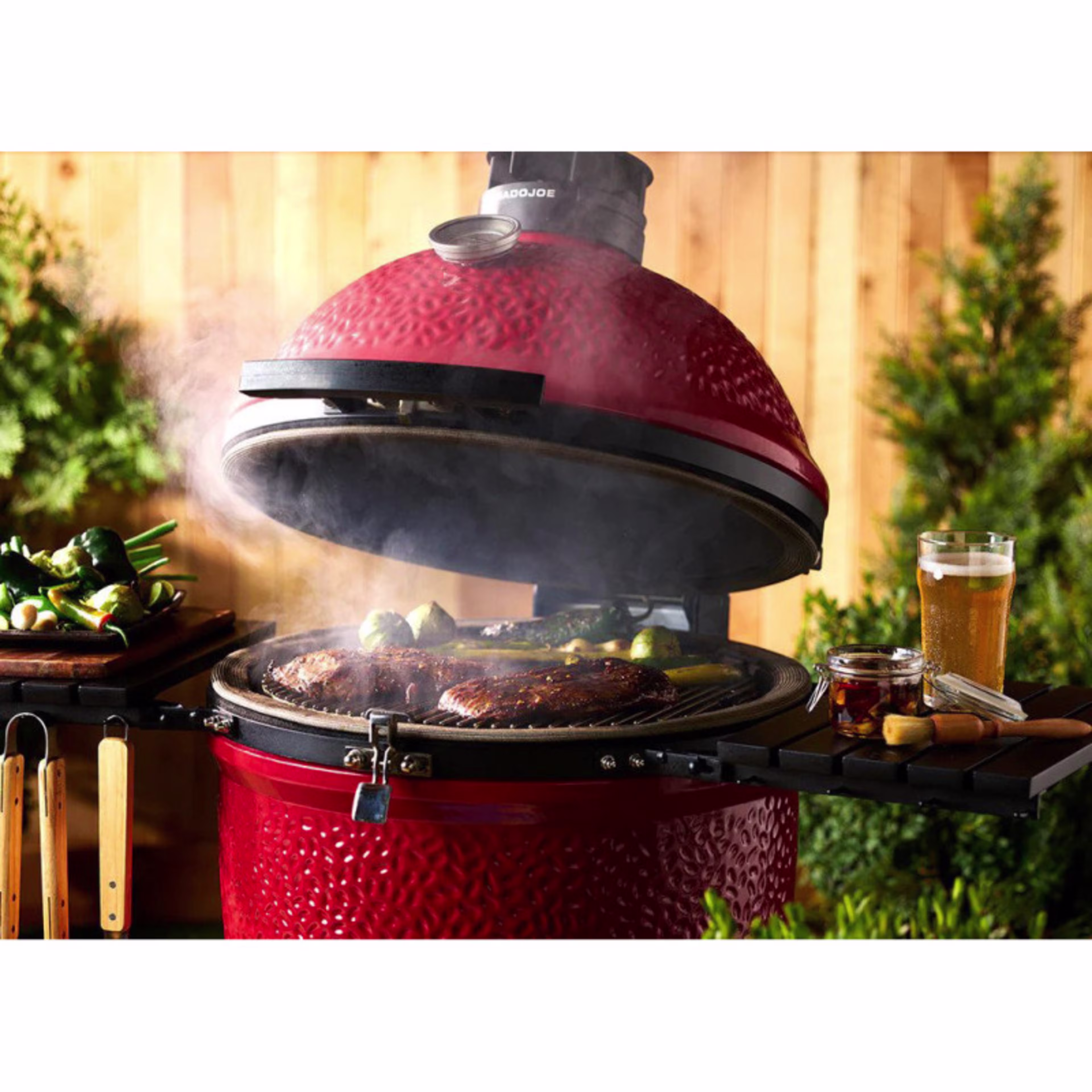 Kamado Joe Big Joe II 28" Standalone Ceramic Charcoal Grill