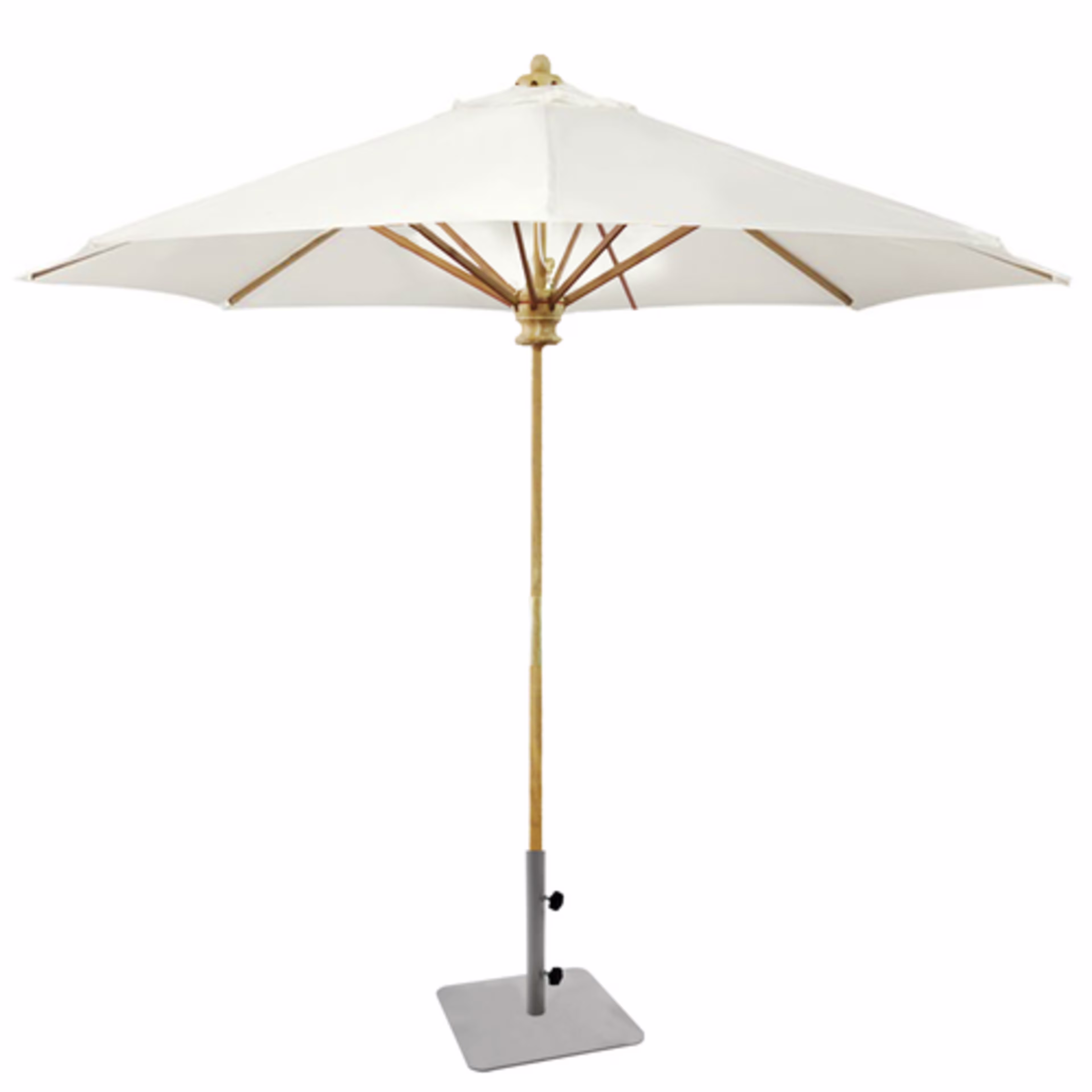 Kingsley Bate 11.5' Octagonal Teak Market Patio Umbrella