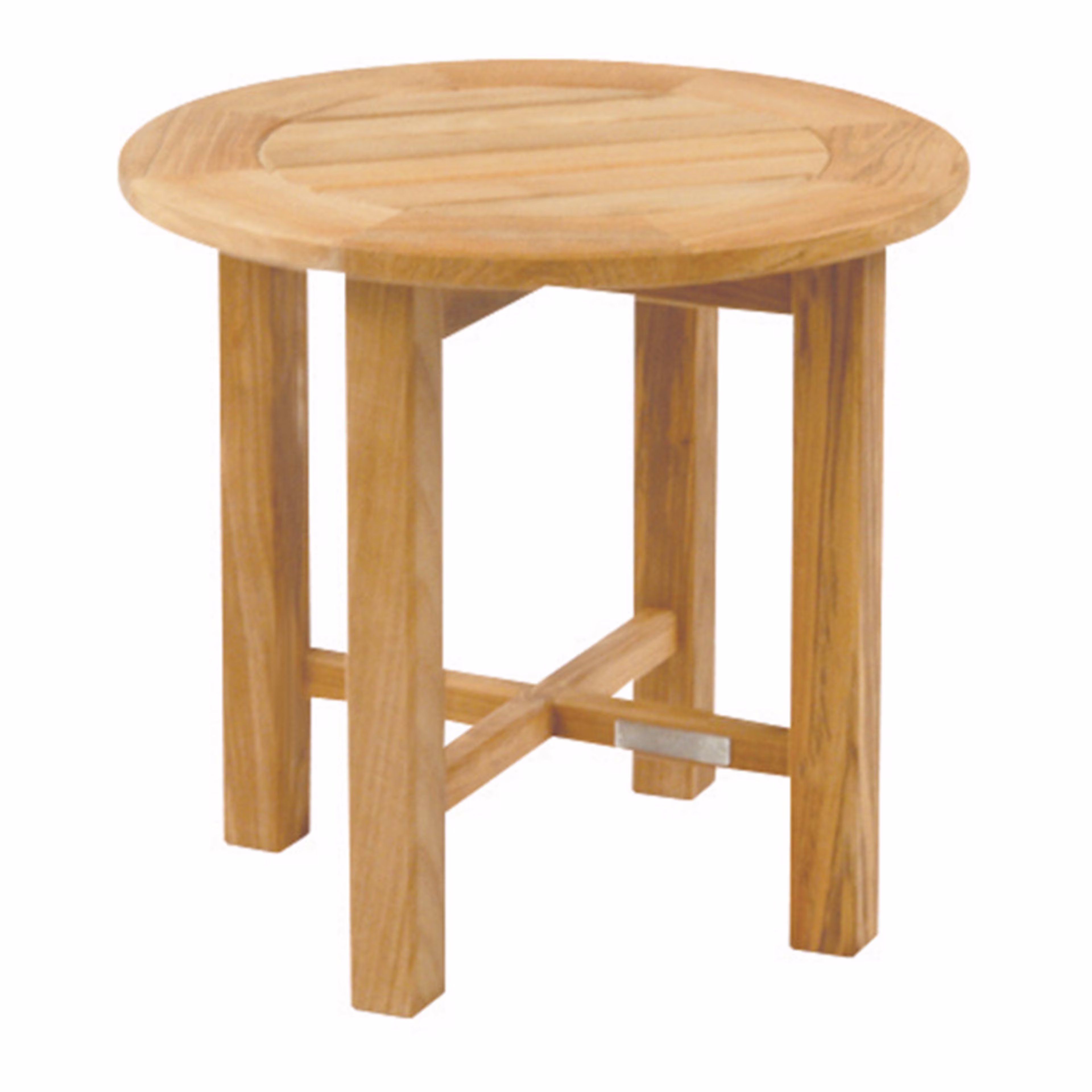 Kingsley Bate Essex 20" Teak Round Side Table