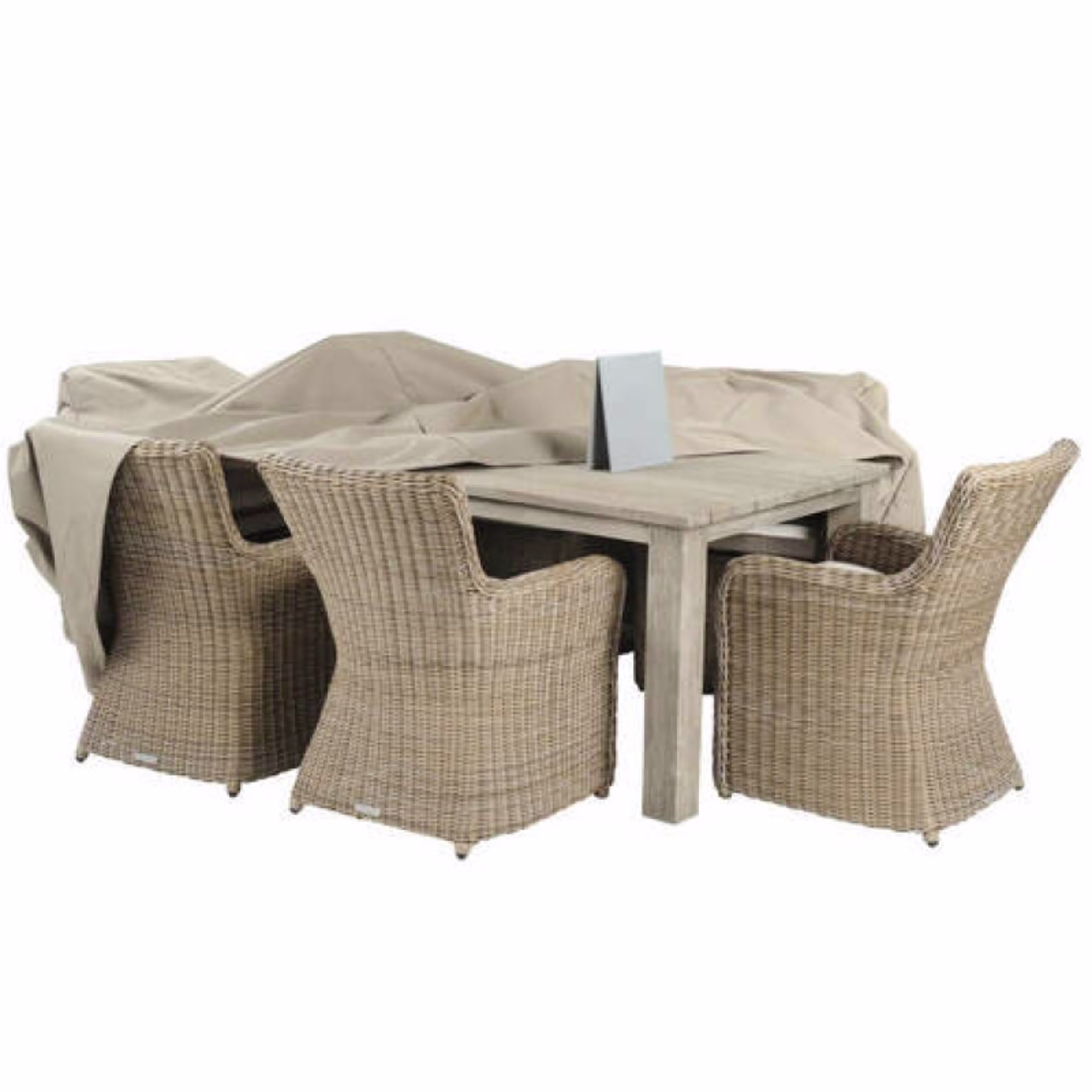 Kingsley Bate 91" - 102" Rectangular Dining Table Set Protective Cover