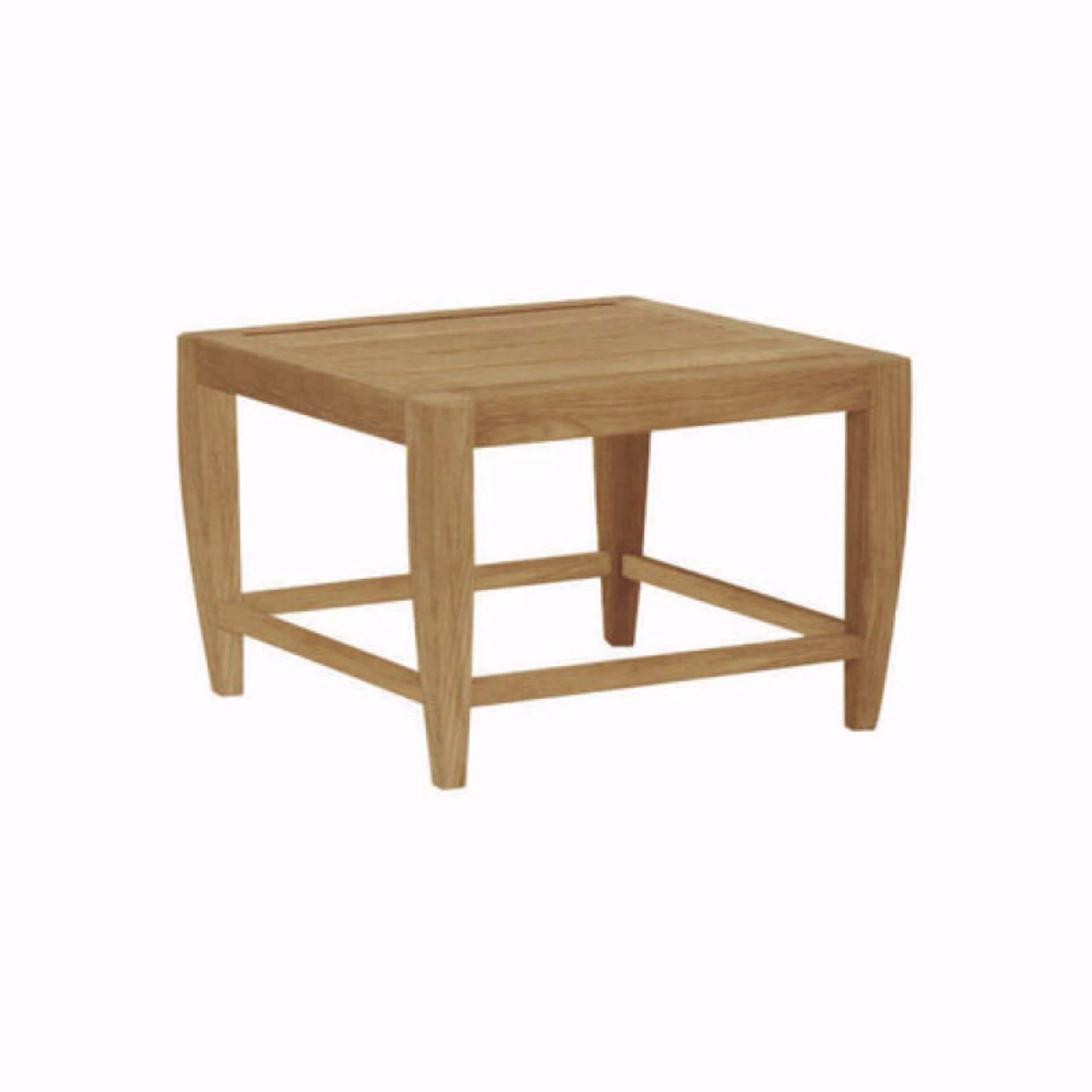 Kingsley Bate Amalfi 22" Square Side Table Protective Cover