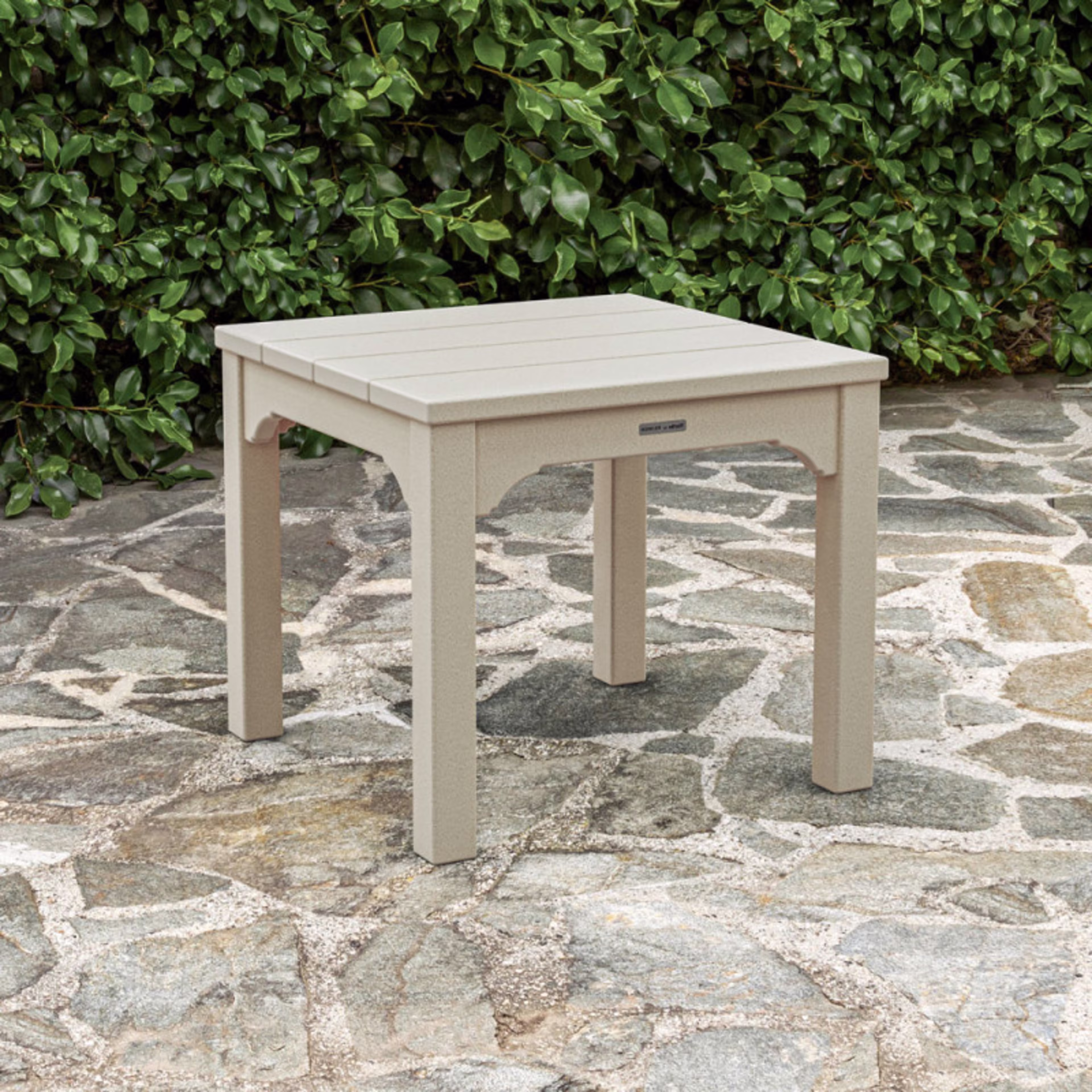 Polywood Chinoiserie 22" Square End Table