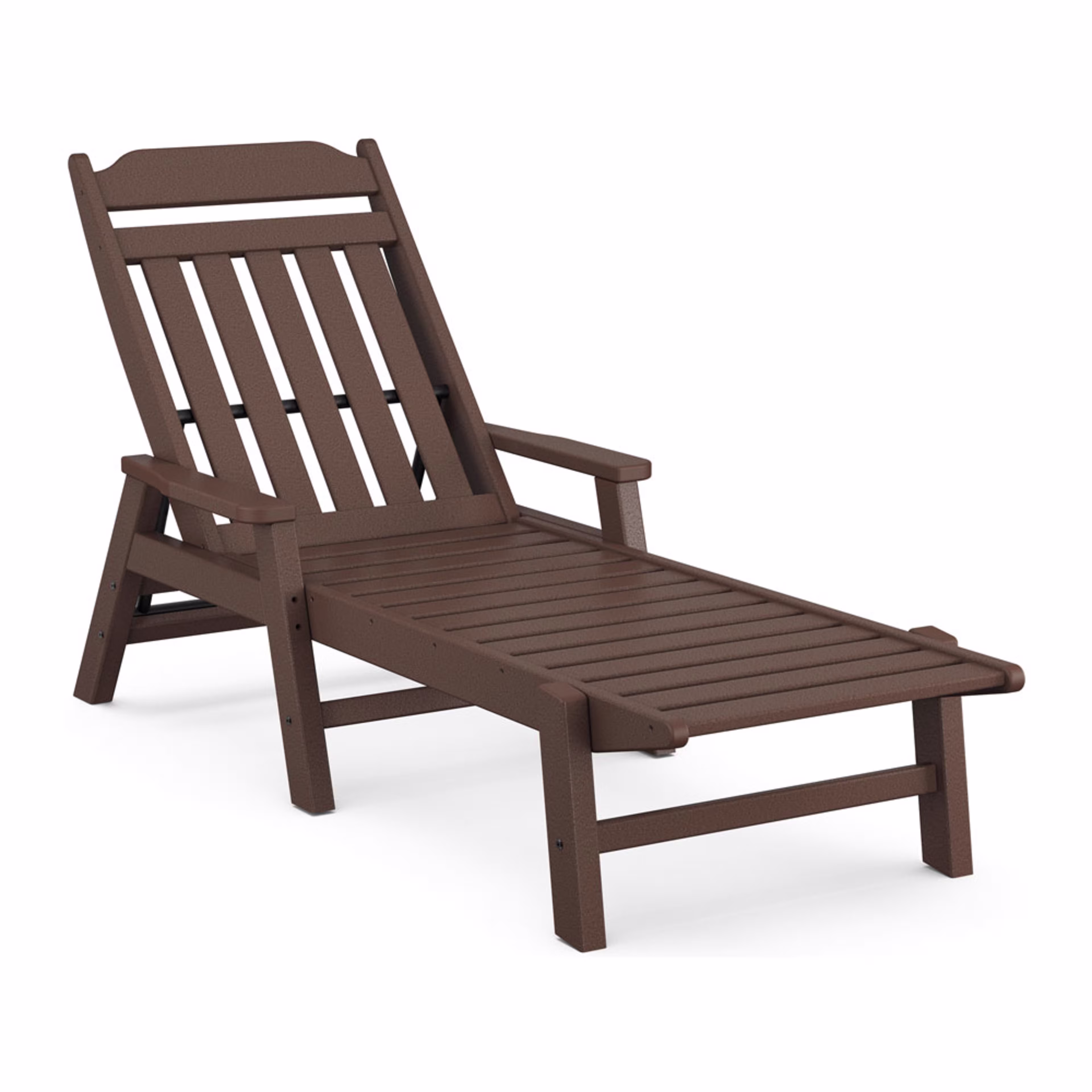 Polywood Cottage Chaise Lounge with Arms