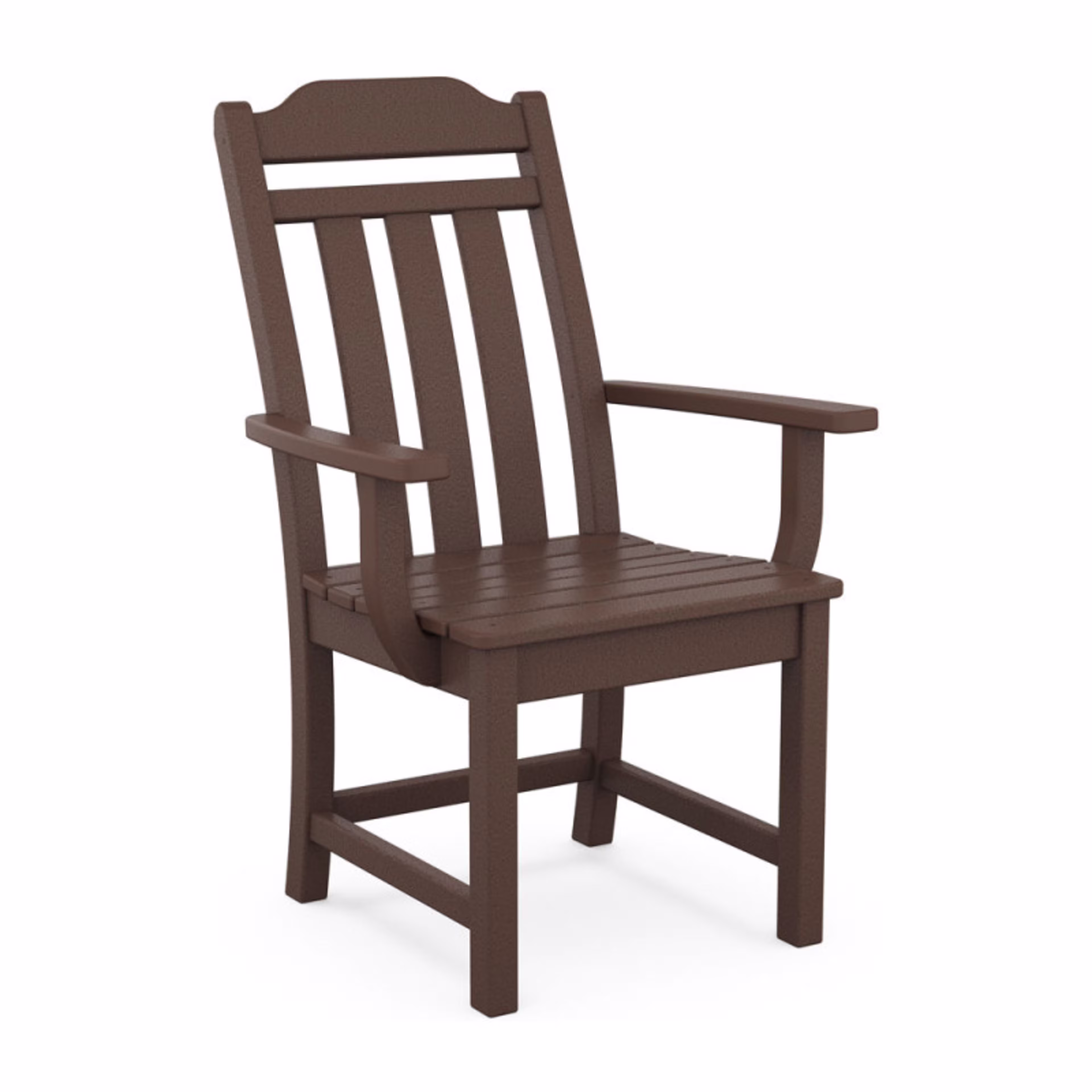 Polywood Cottage 5-Piece Farmhouse Dining Set with Trestle Legs