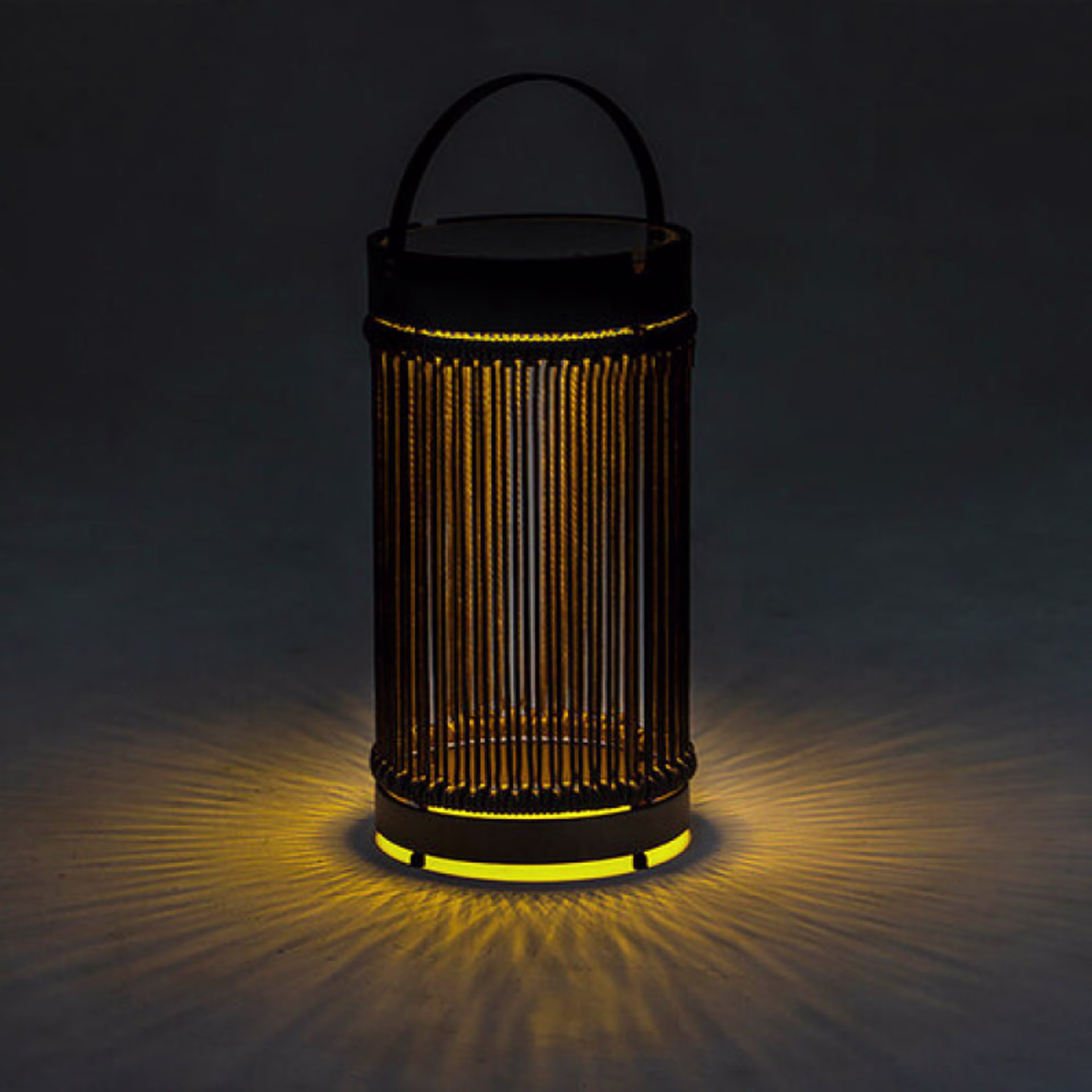 POVL Outdoor Shine Rope Solar LED Lanterns - Set of 3
