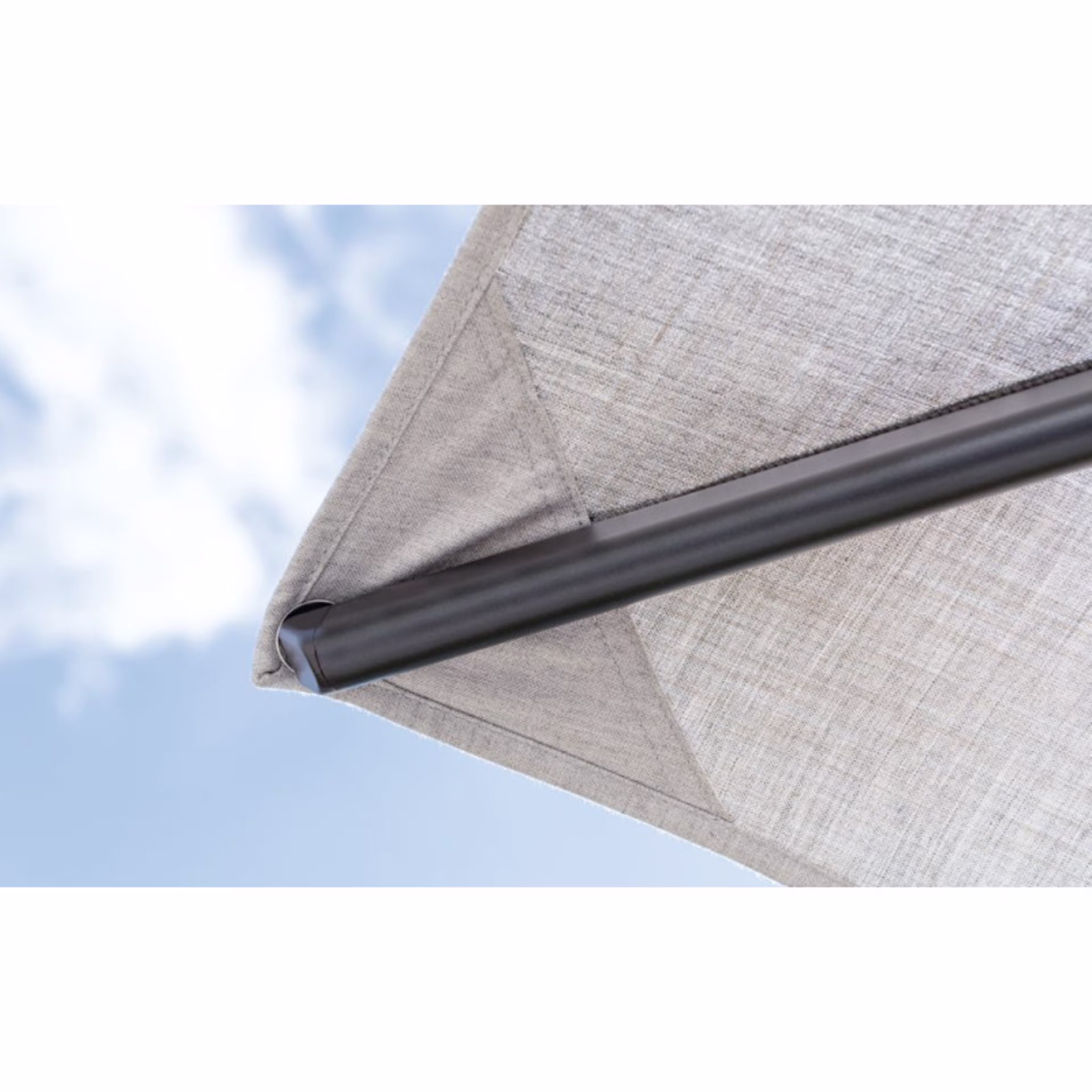 Shademaker Atlas 11.5' Square Aluminum Commercial Market Patio Umbrella