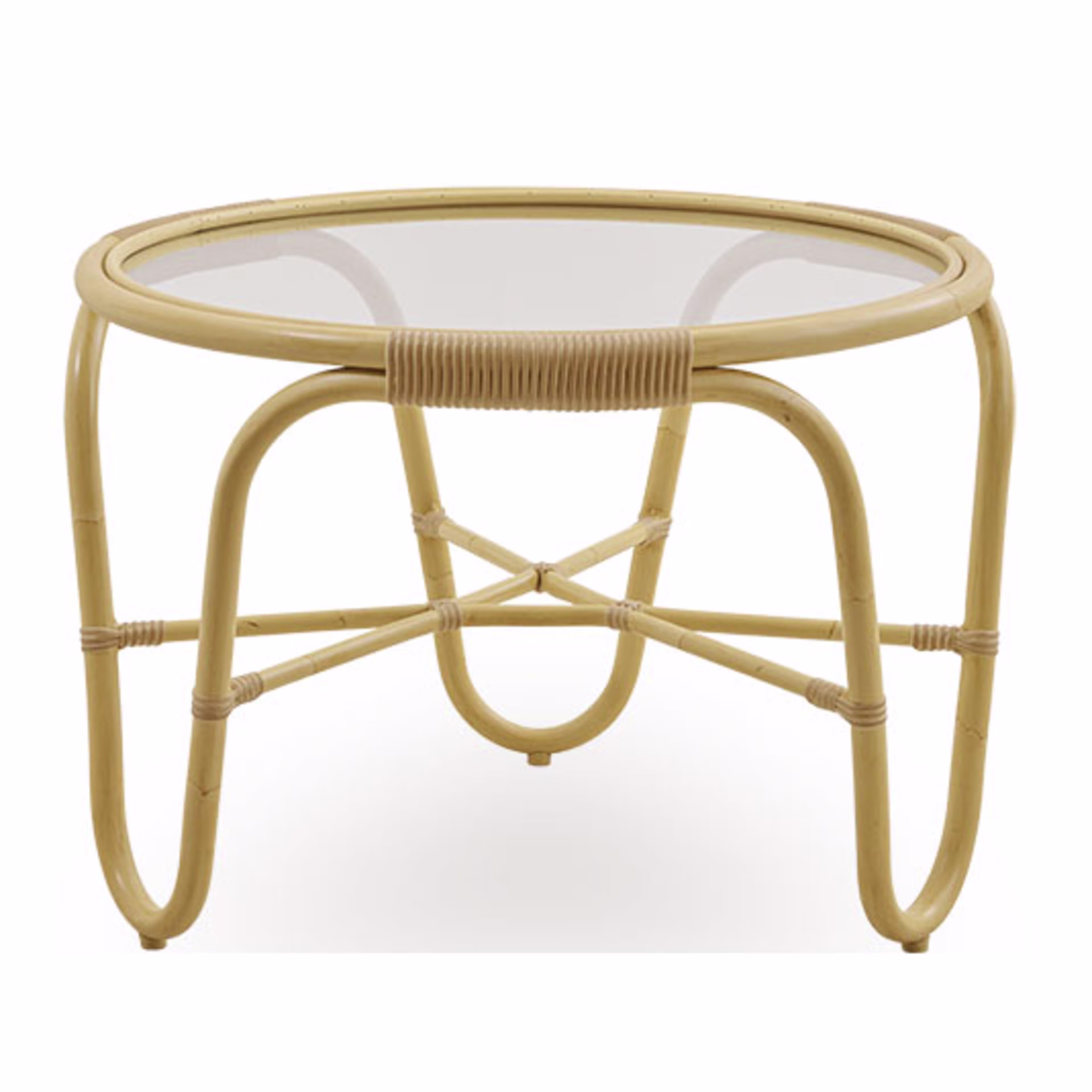 Sika Design Icons Charlottenborg 27" AluRattan Round Coffee Table