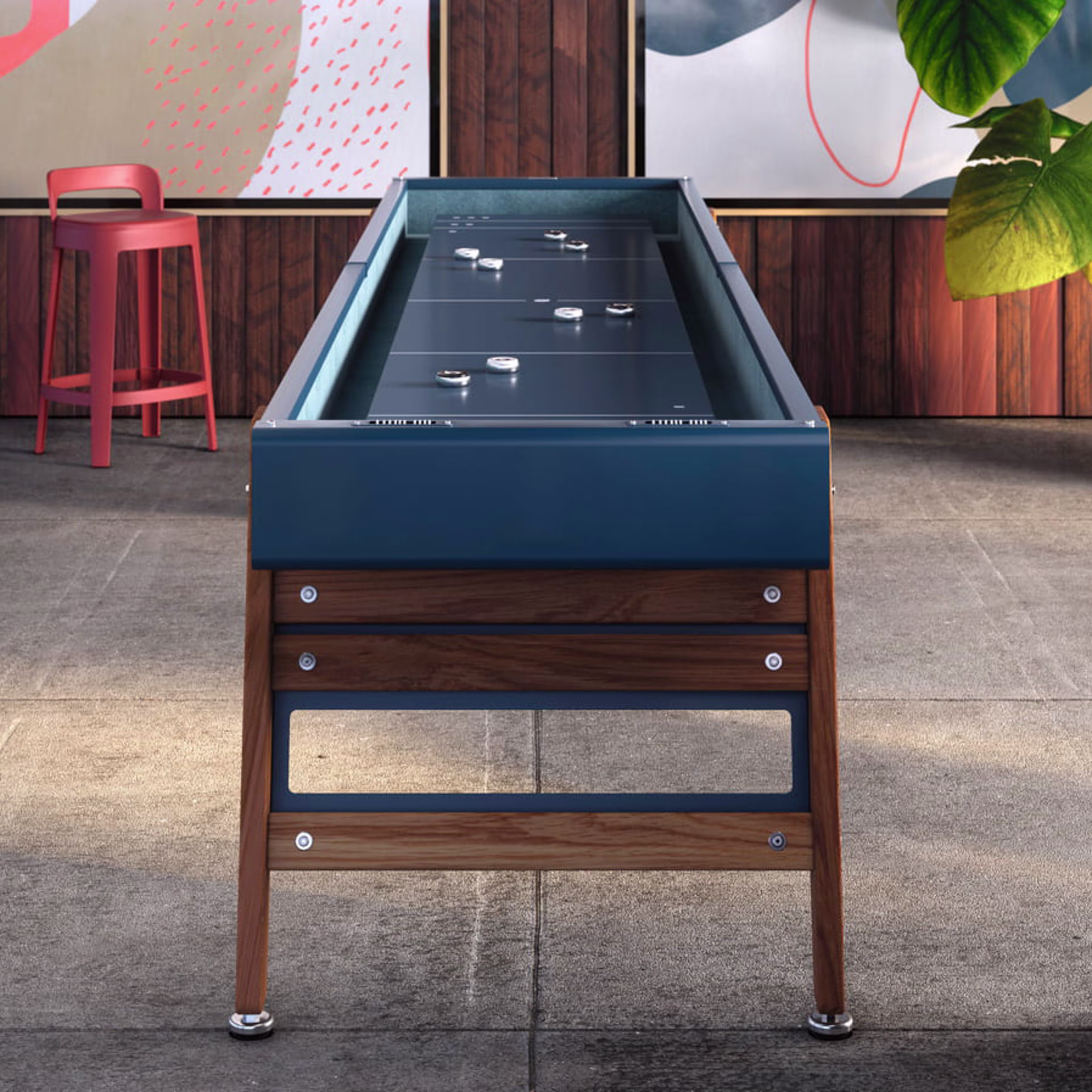 RS Barcelona Track 9' Indoor Shuffleboard