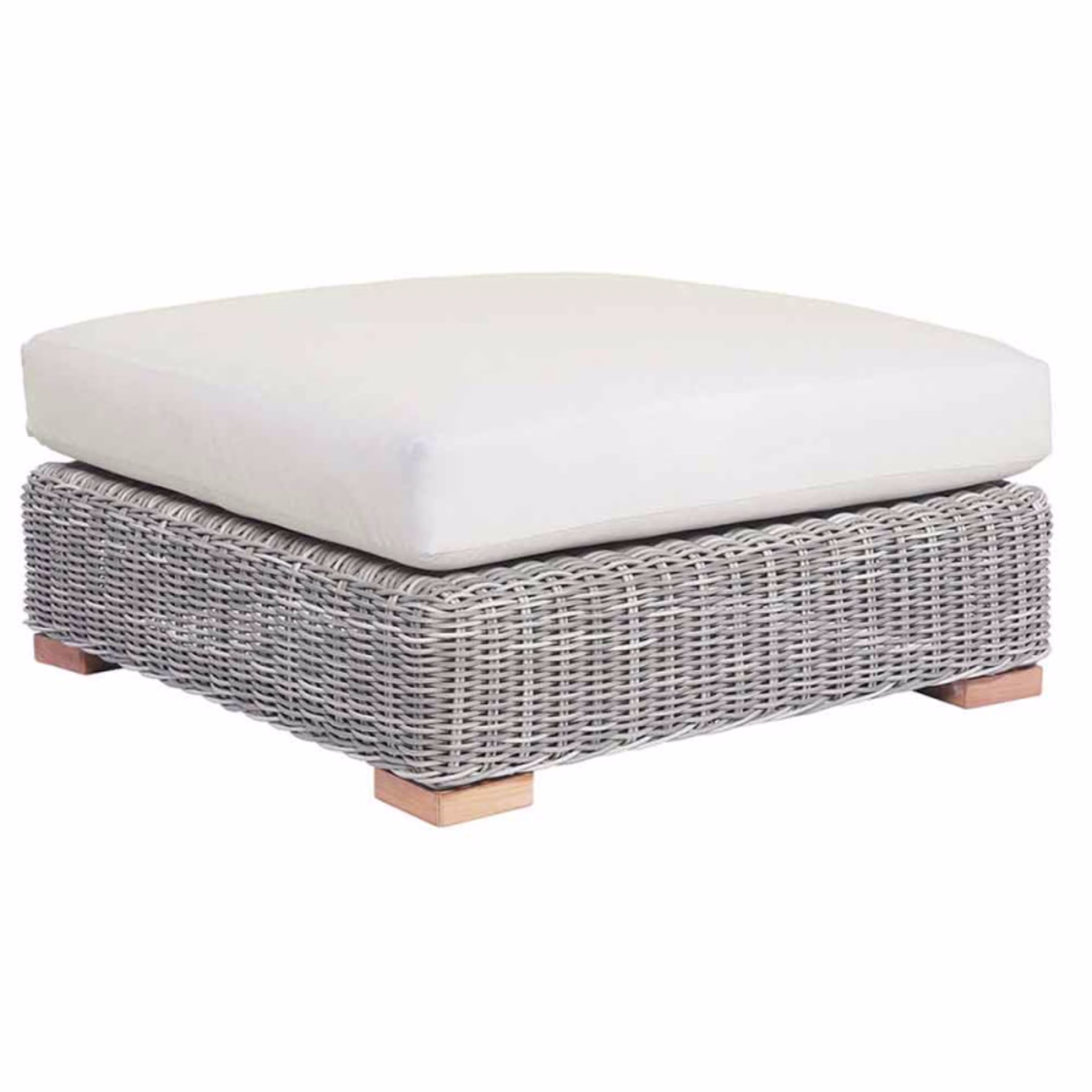 Kingsley Bate Tortola Ottoman Outdoor Sectional Unit Replacement Cushion