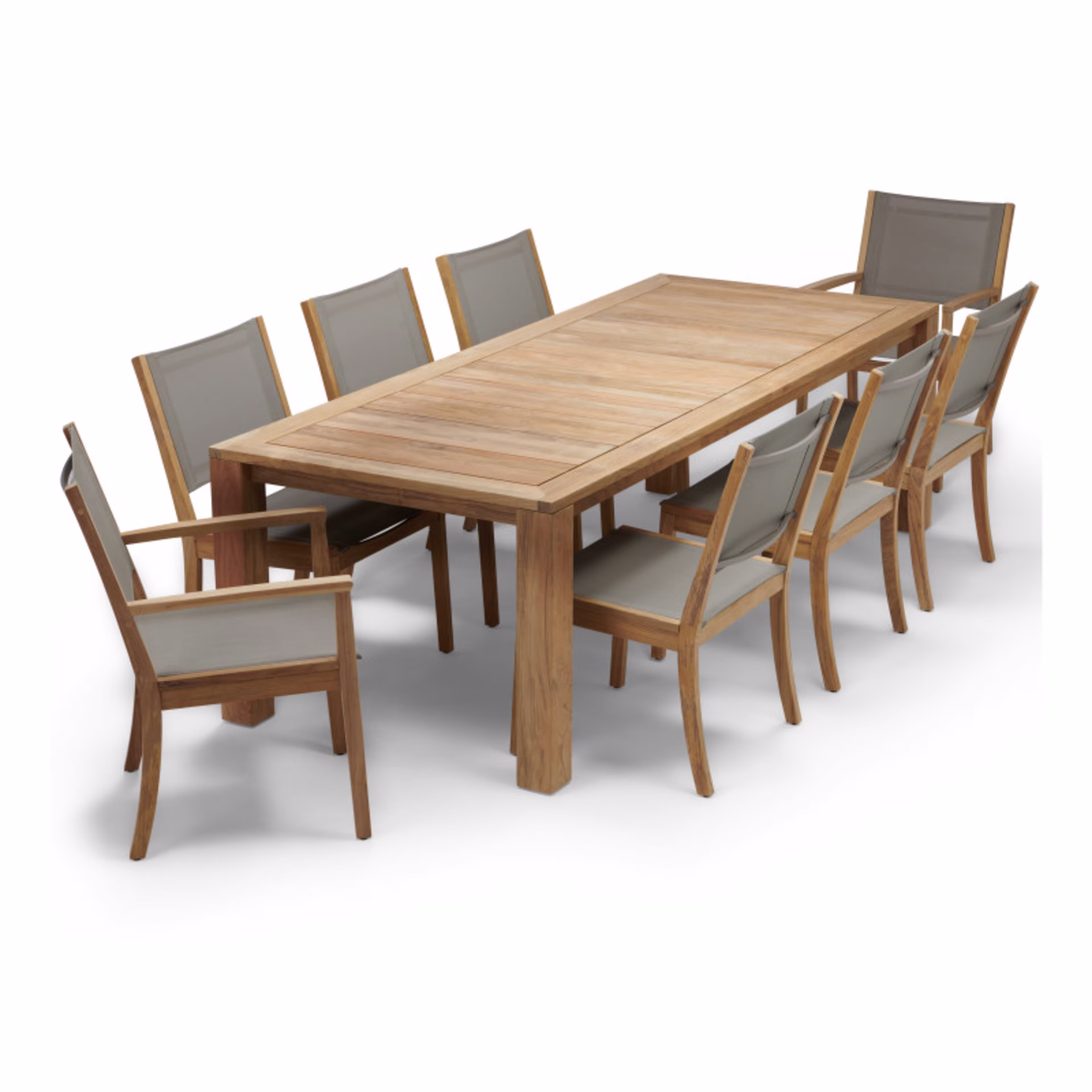 POVL Outdoor Foundation/Calera 9-Piece 97" Rectangular Dining Set Protective Cover