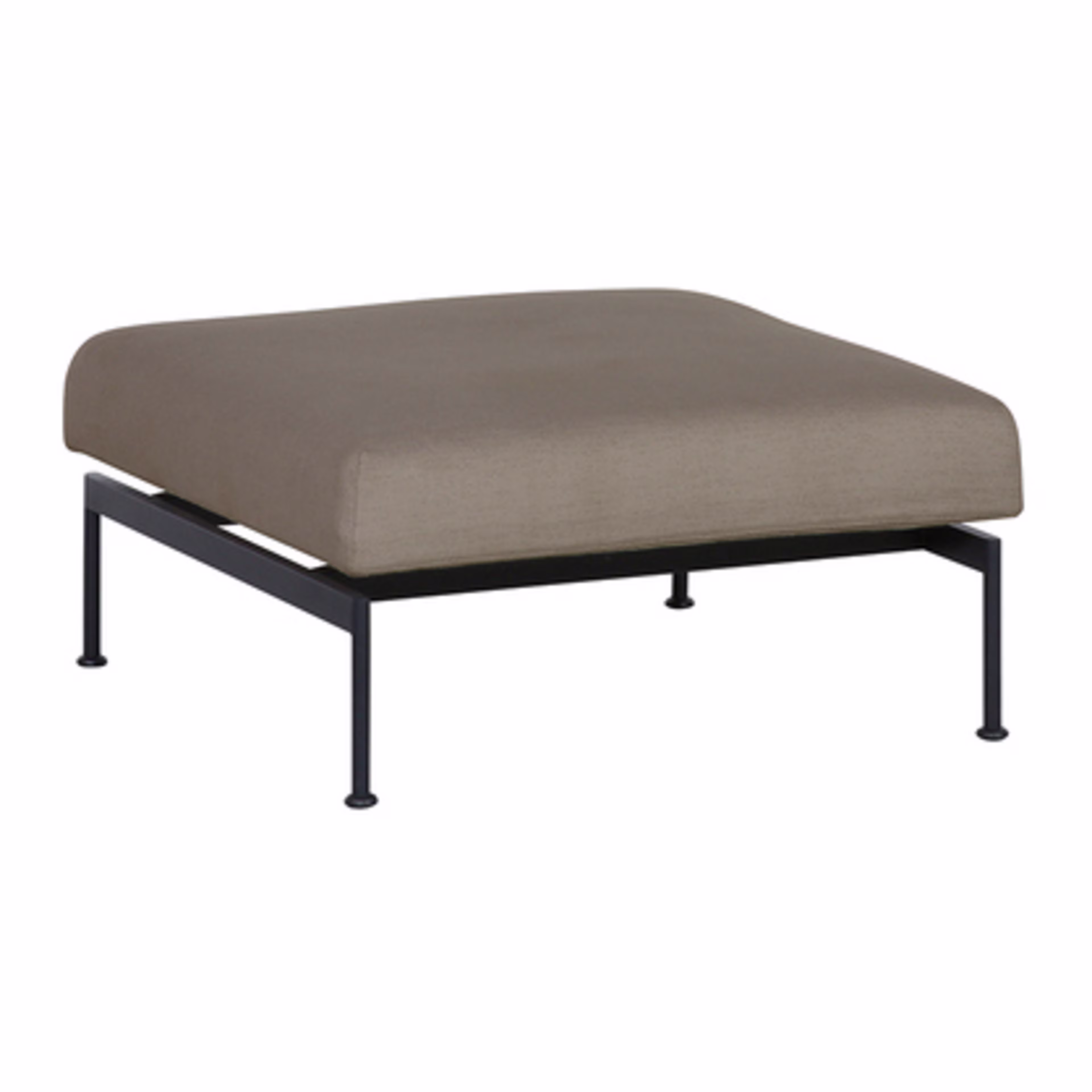 Barlow Tyrie Layout Upholstered Single Ottoman Outdoor Sectional Unit