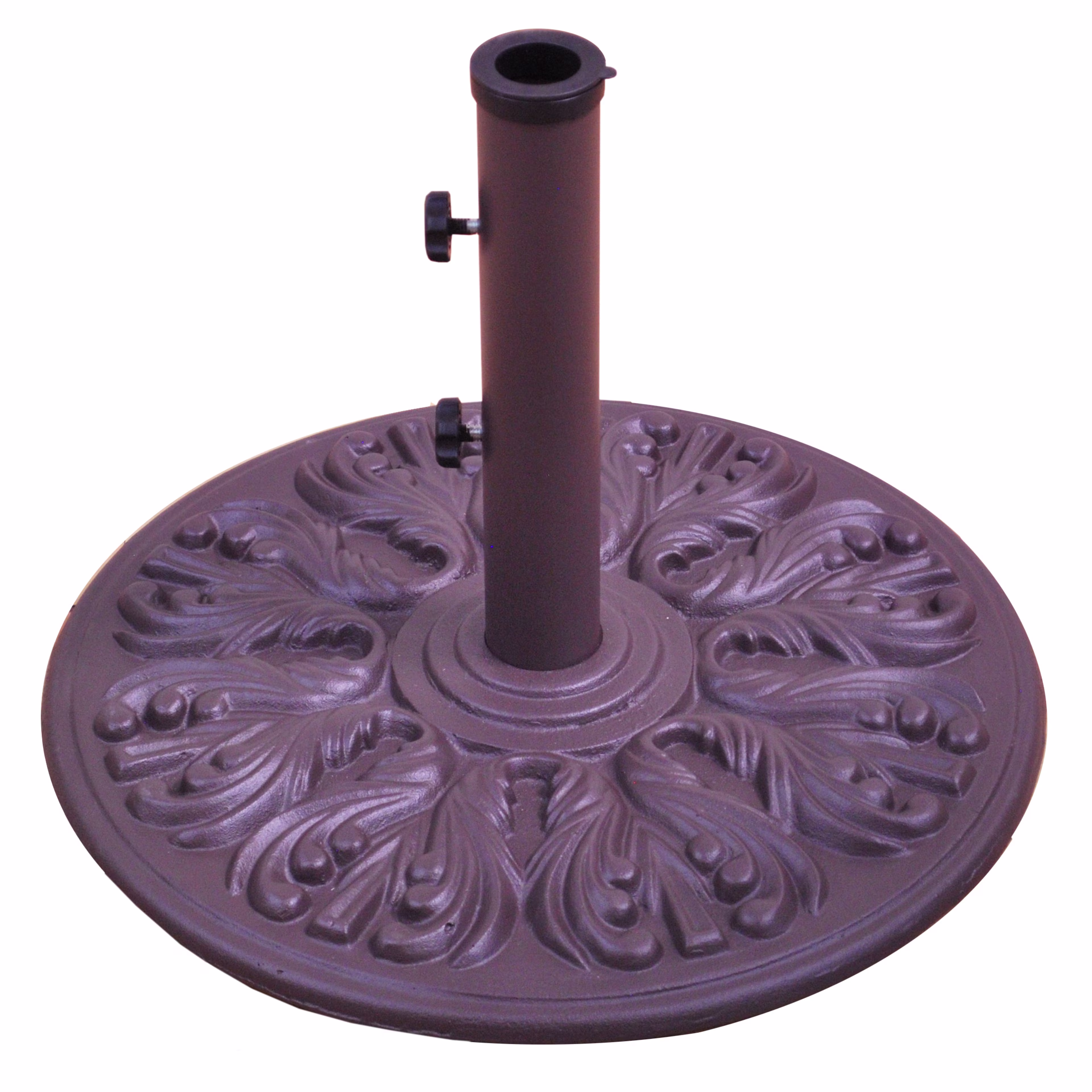 Galtech Round Cast Iron 40 lb. Market Umbrella Base