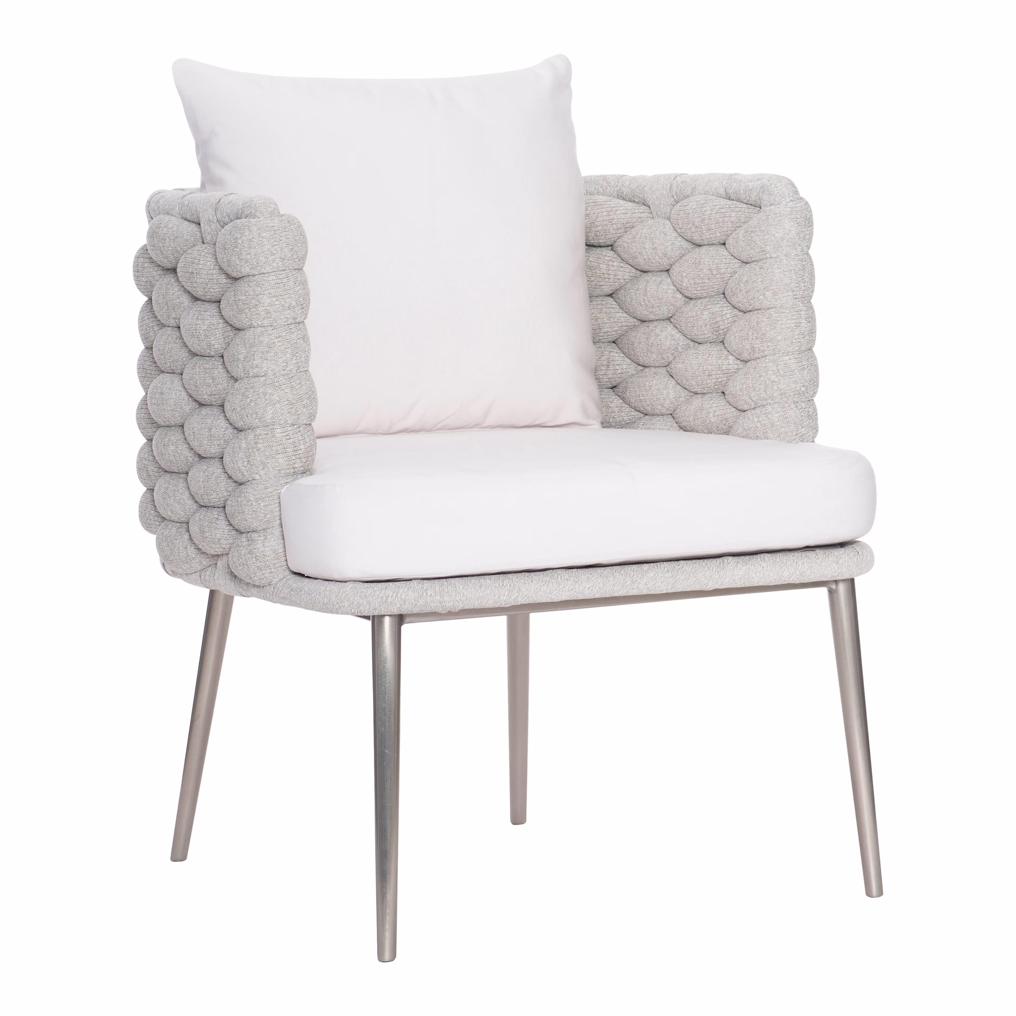 Bernhardt Exteriors Santa Cruz Woven Dining Armchair