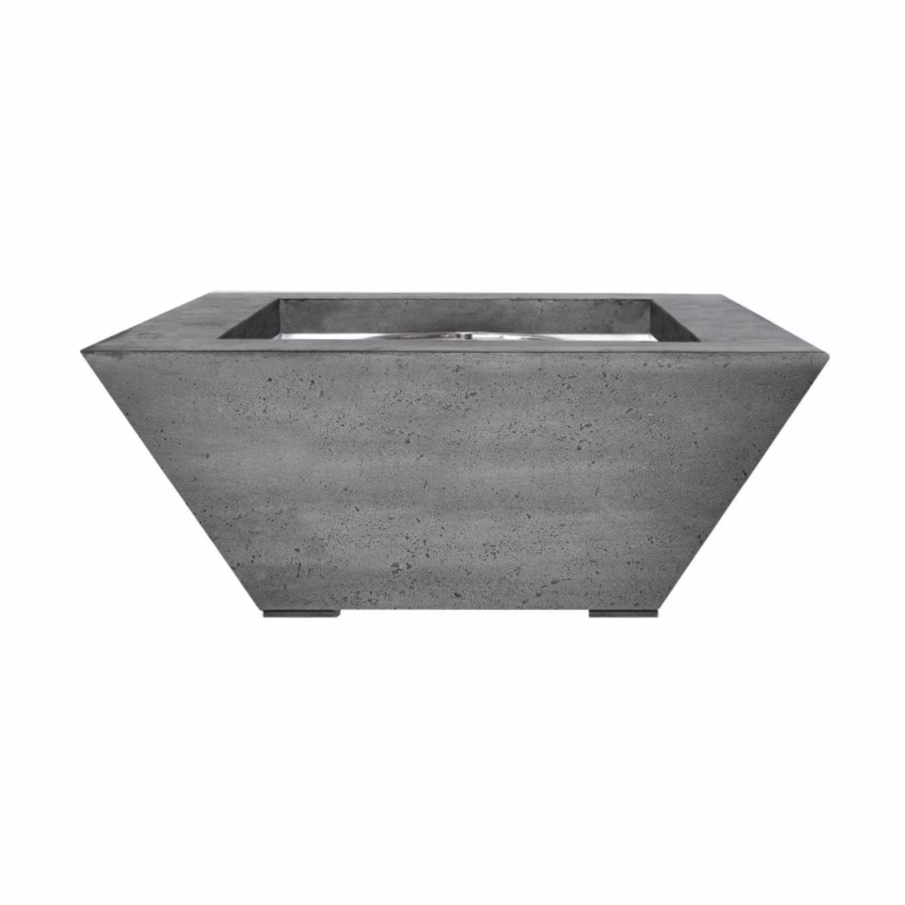 Prism Hardscapes Lombard Pedestal Square 29" Concrete Gas Fire Table Protective Cover