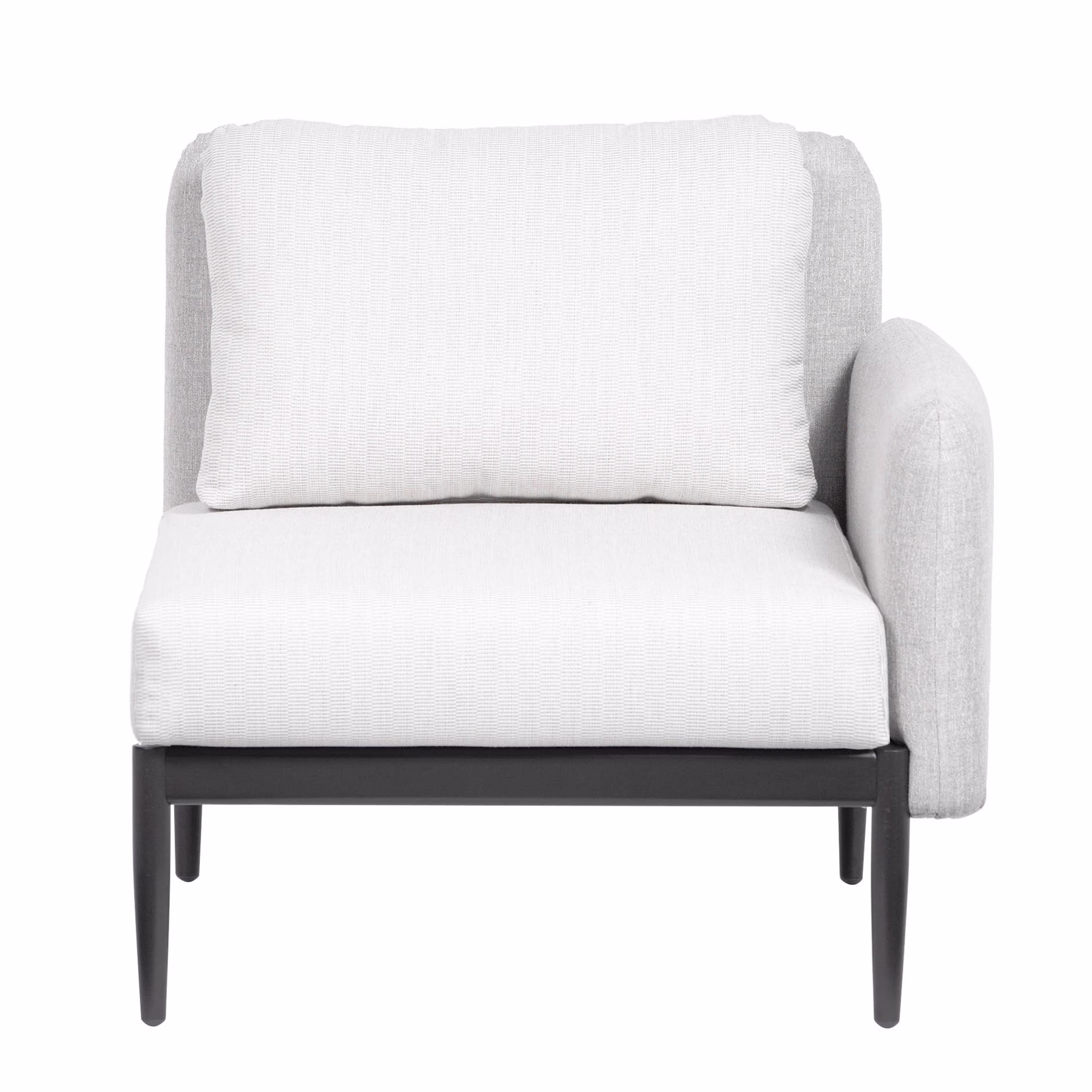 Ratana Palo Aluminum 1-Seater Armchair Outdoor Sectional Unit