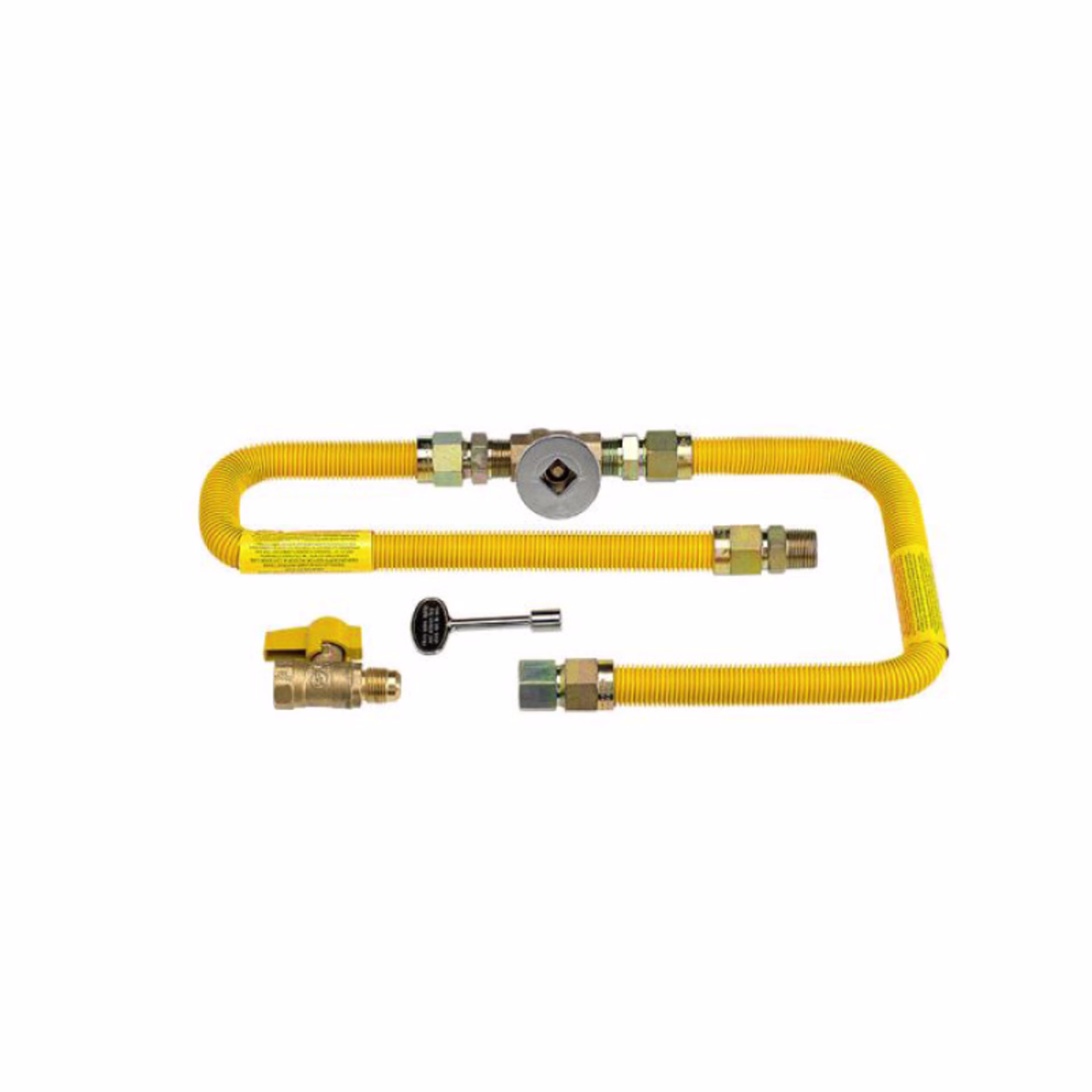 American Fire Products 30" Square Drop-In Pan Spark Ignition Fire Pit Burner Kit - High Capacity