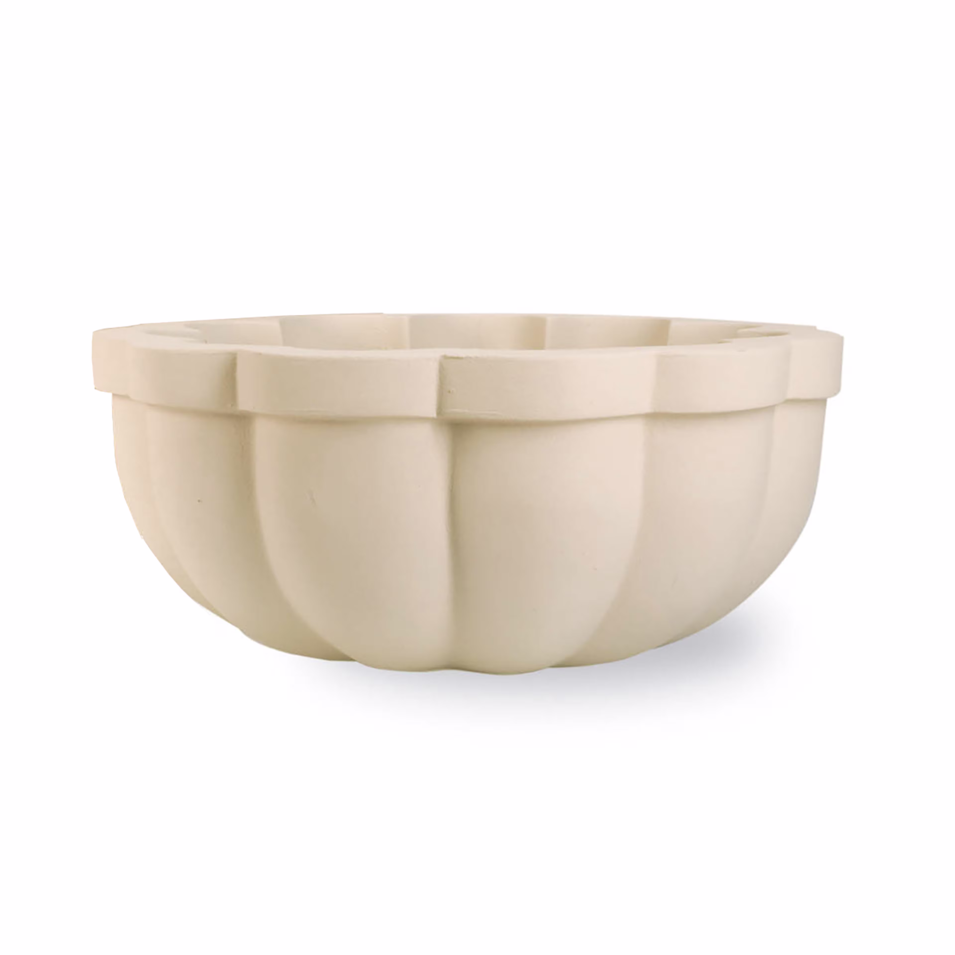 Capital Garden Citadel 39" Round Fiberglass Planter Pot