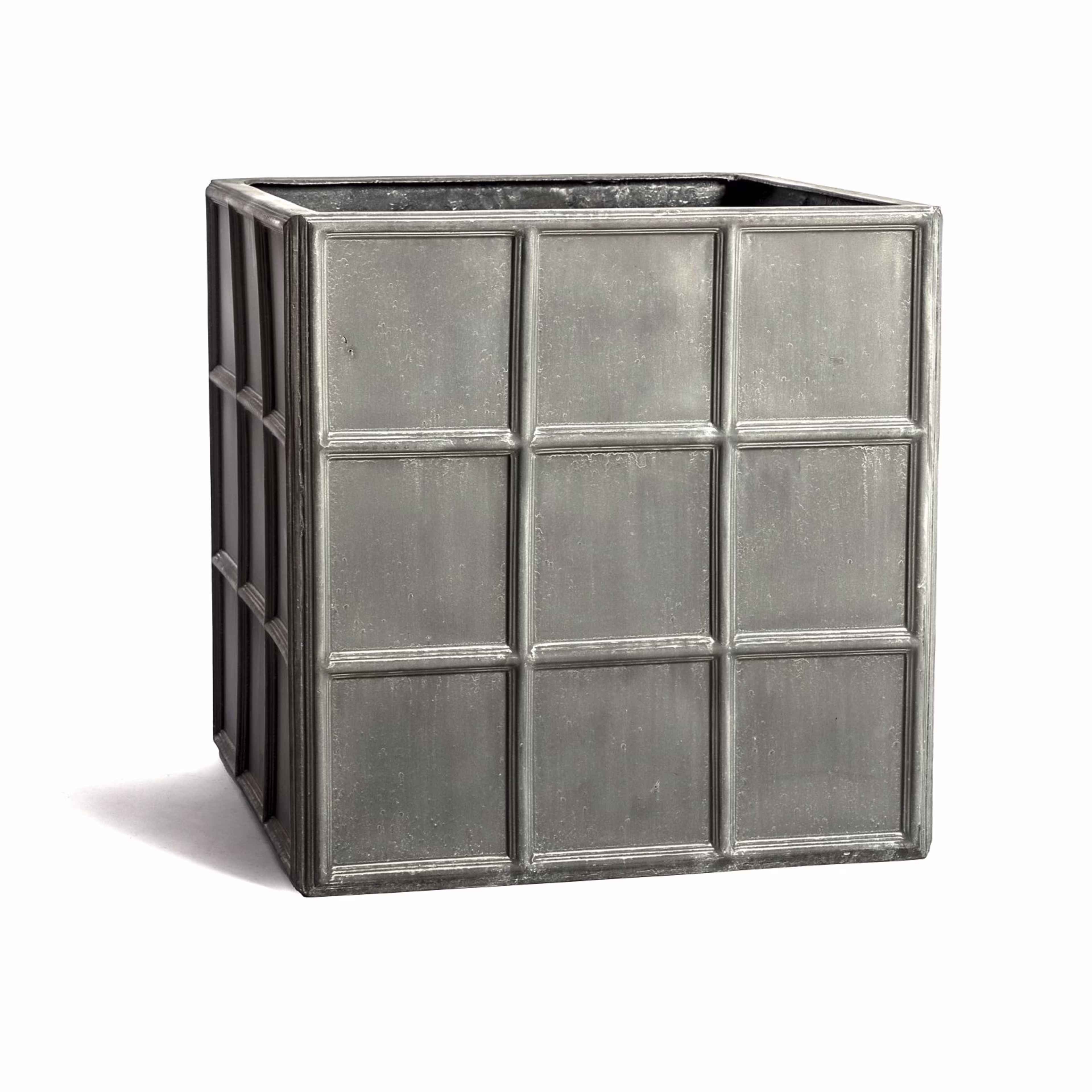 Capital Garden Downing Street 39" Square Fiberglass Box Planter