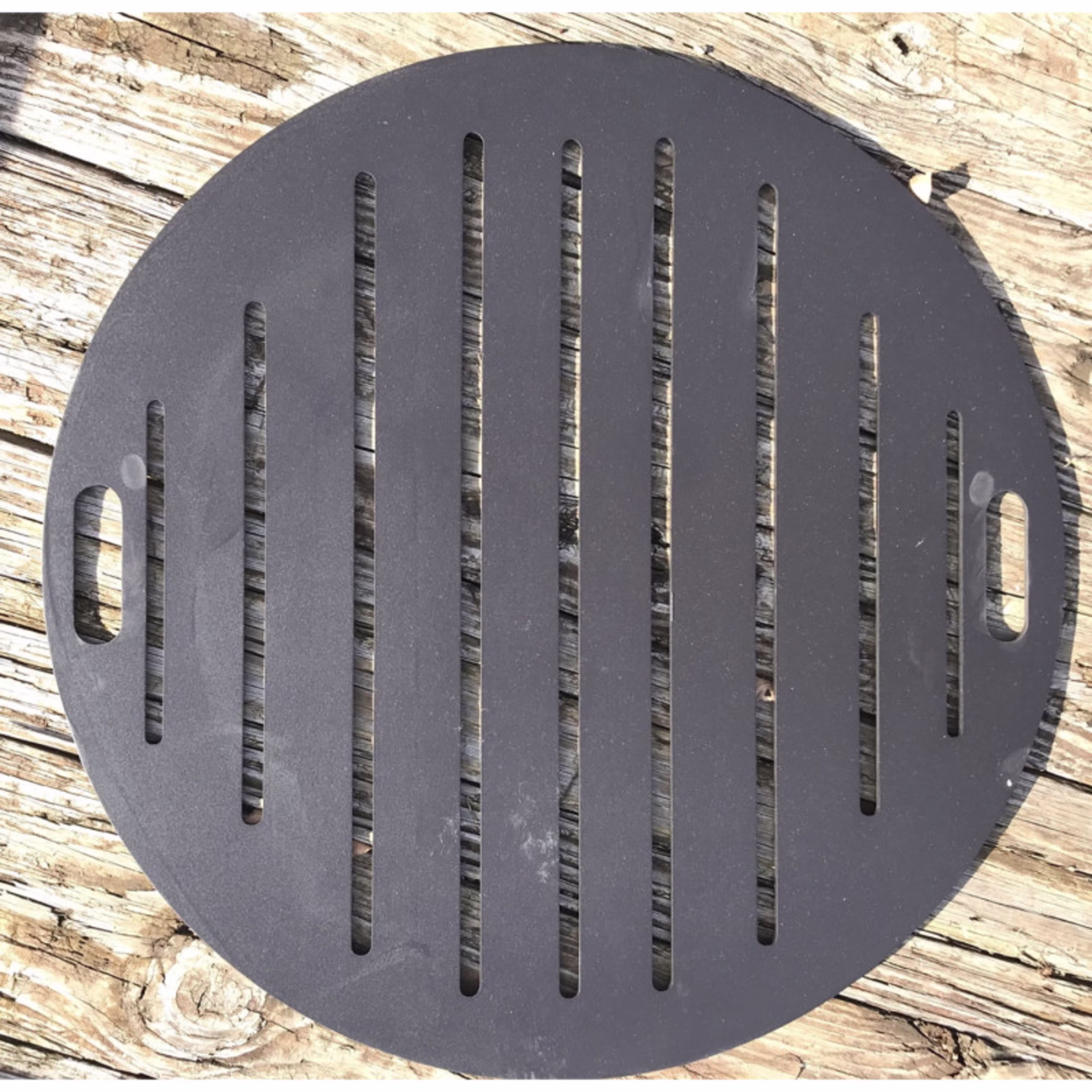 Fire Pit Art 30" Round Carbon Steel Fire Pit Grate