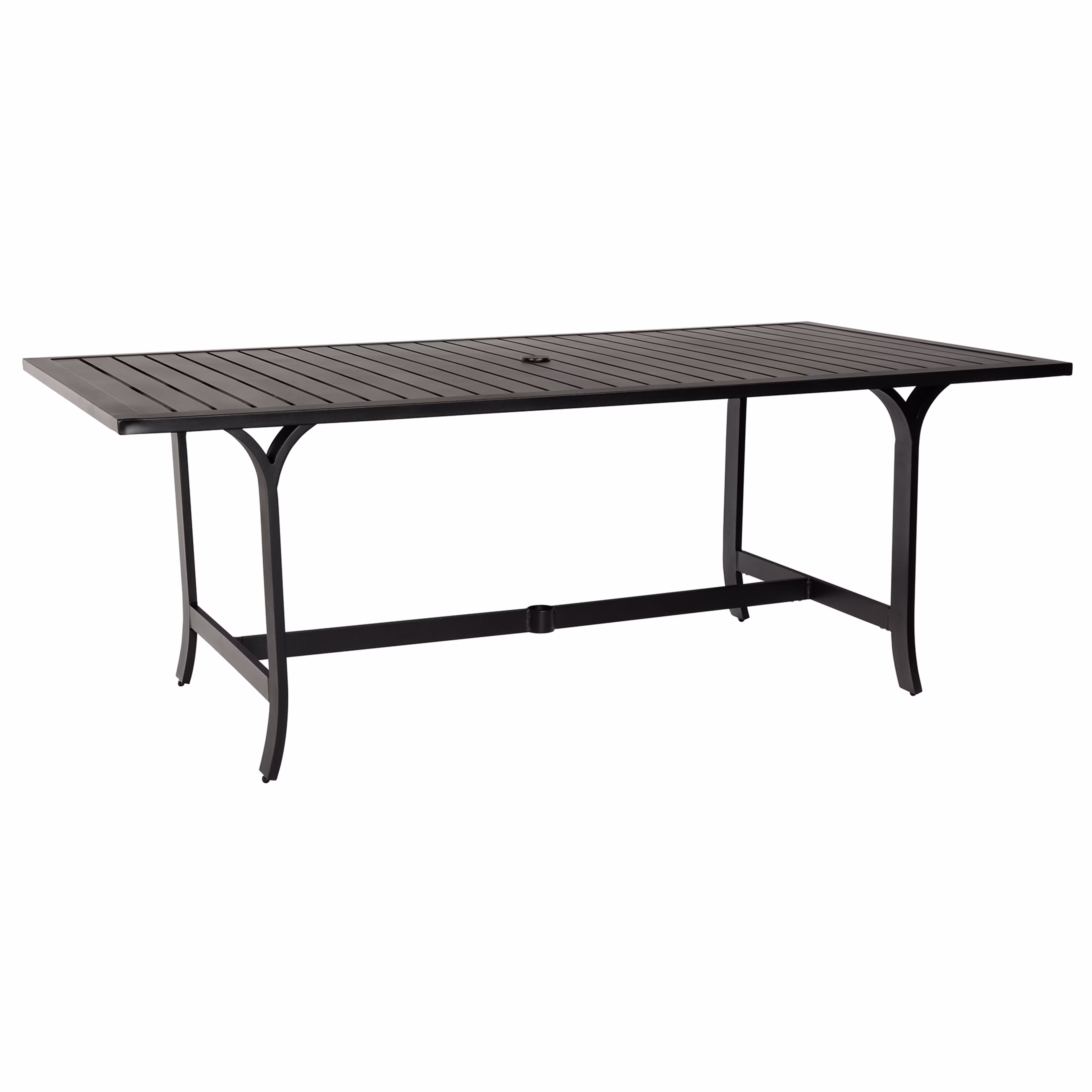 Woodard Seal Cove 78" Aluminum Rectangular Dining Table