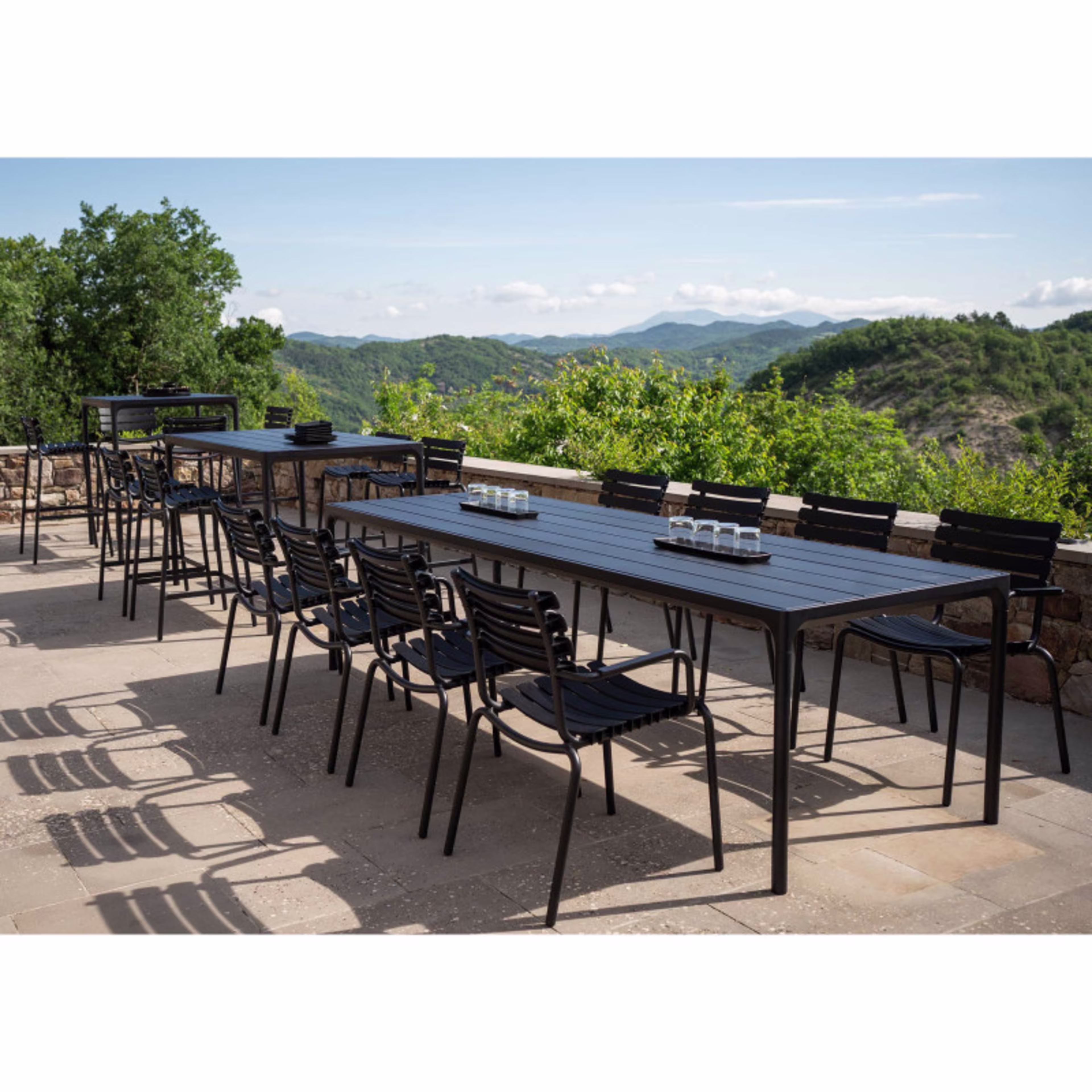 Houe Four Counter Height Table Leg Extension Set